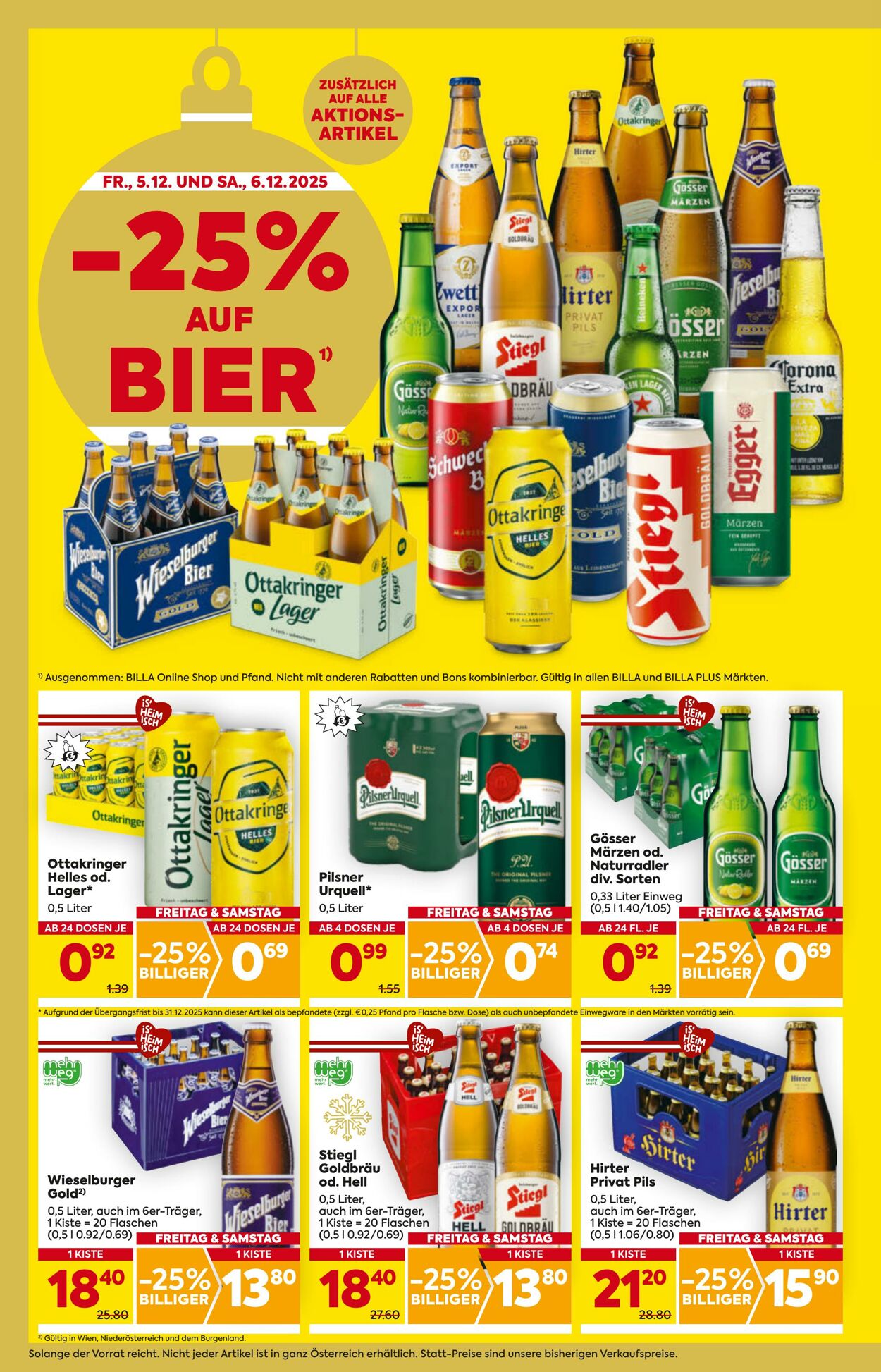 Prospekt Billa 04.12.2025 - 10.12.2025