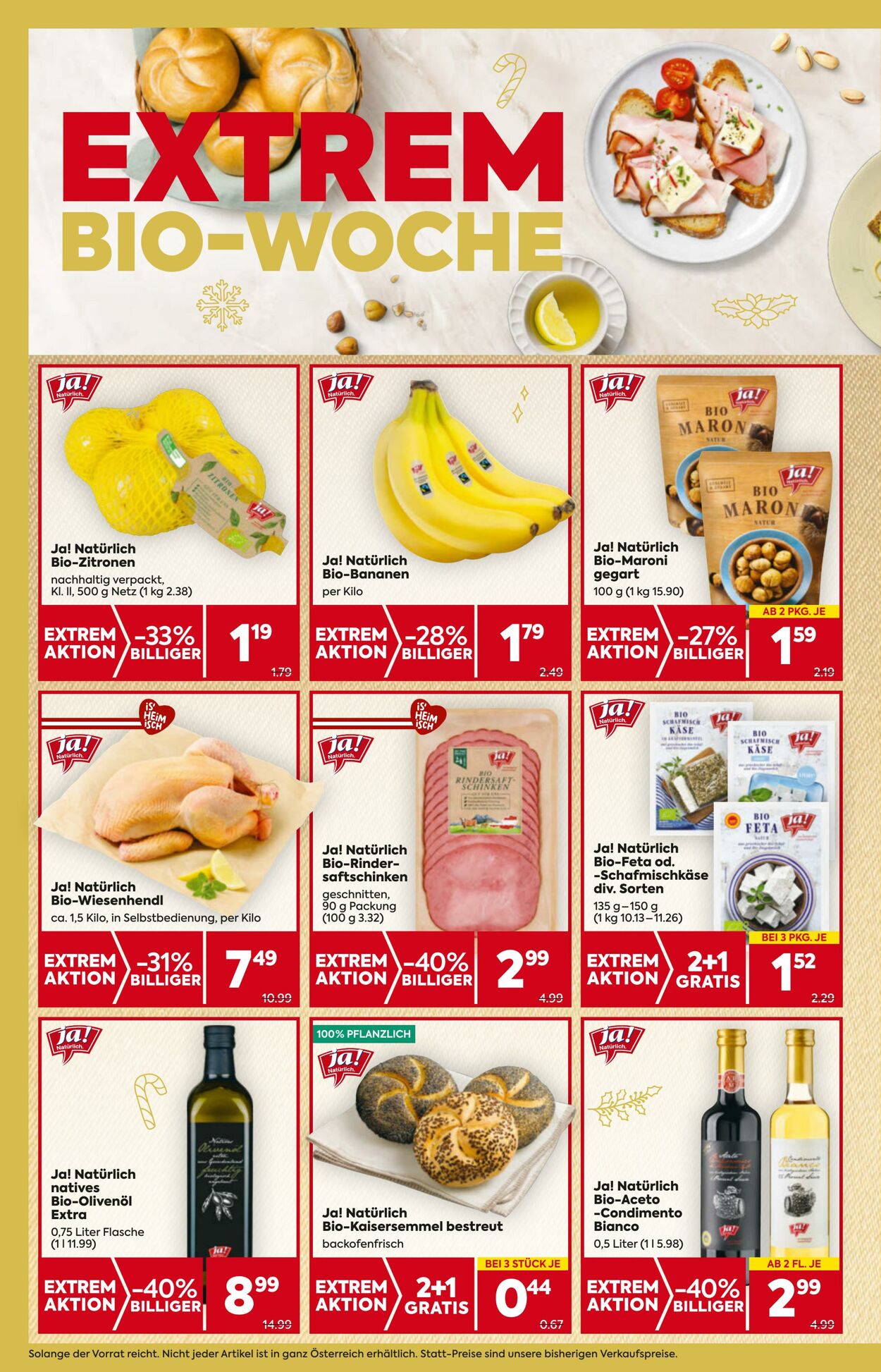 Prospekt Billa 04.12.2025 - 10.12.2025