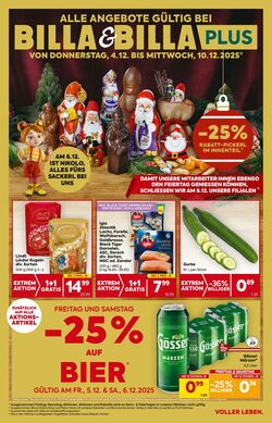 Prospekt Billa 04.12.2025 - 10.12.2025