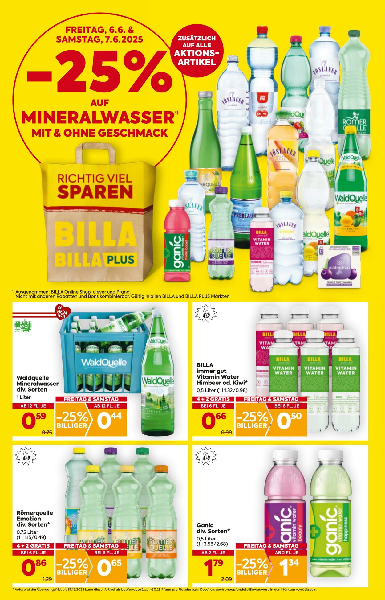 Prospekt Billa 05.06.2025 - 11.06.2025