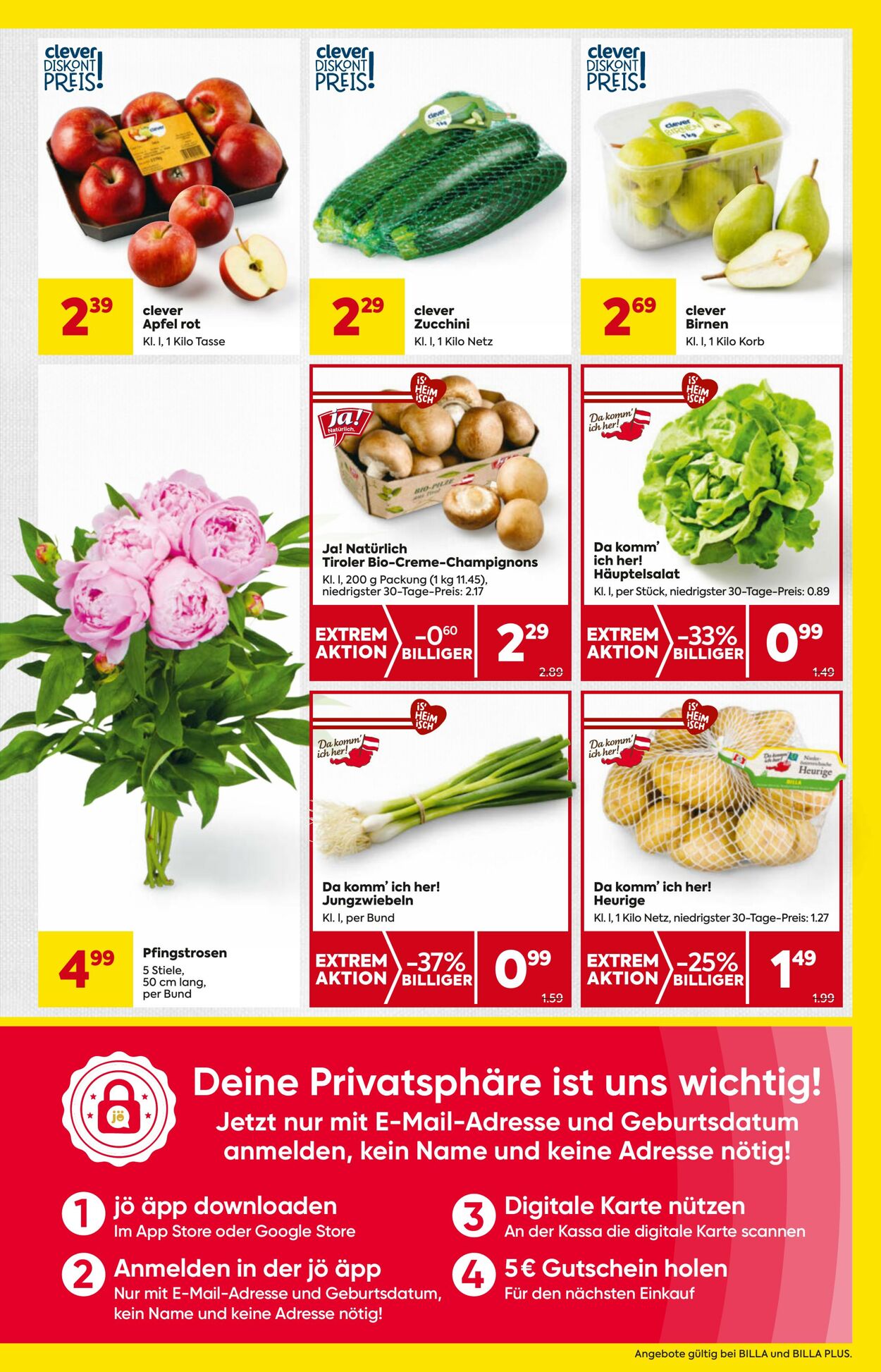 Prospekt Billa 05.06.2025 - 11.06.2025