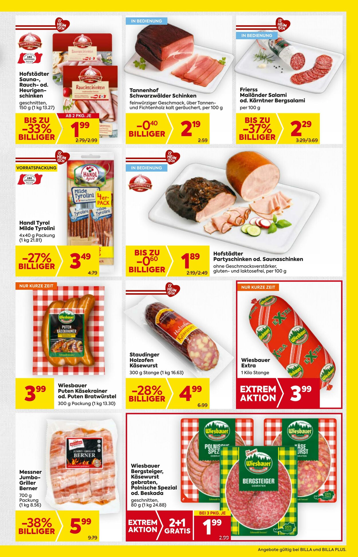 Prospekt Billa 05.06.2025 - 11.06.2025