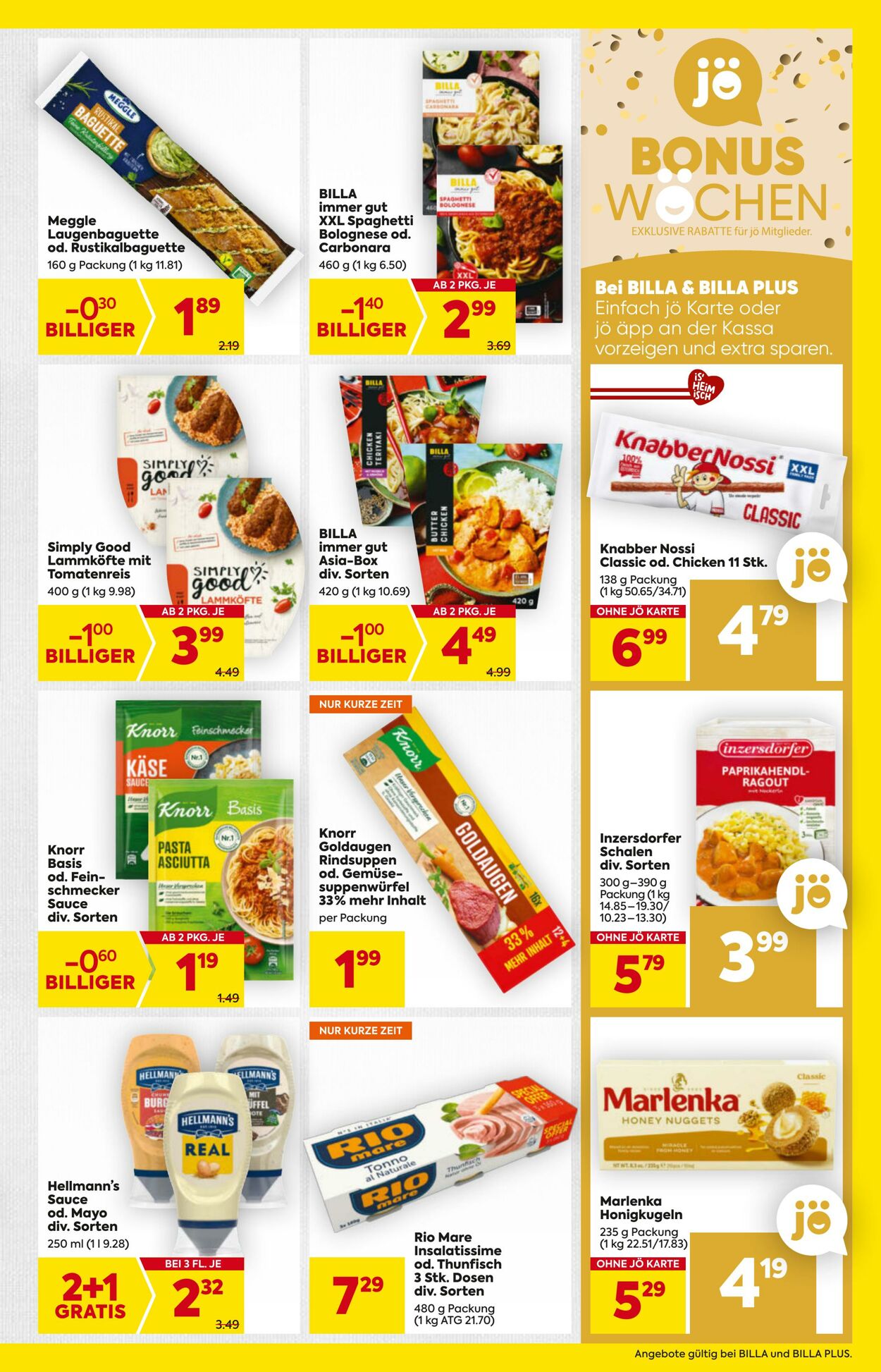 Prospekt Billa 05.06.2025 - 11.06.2025