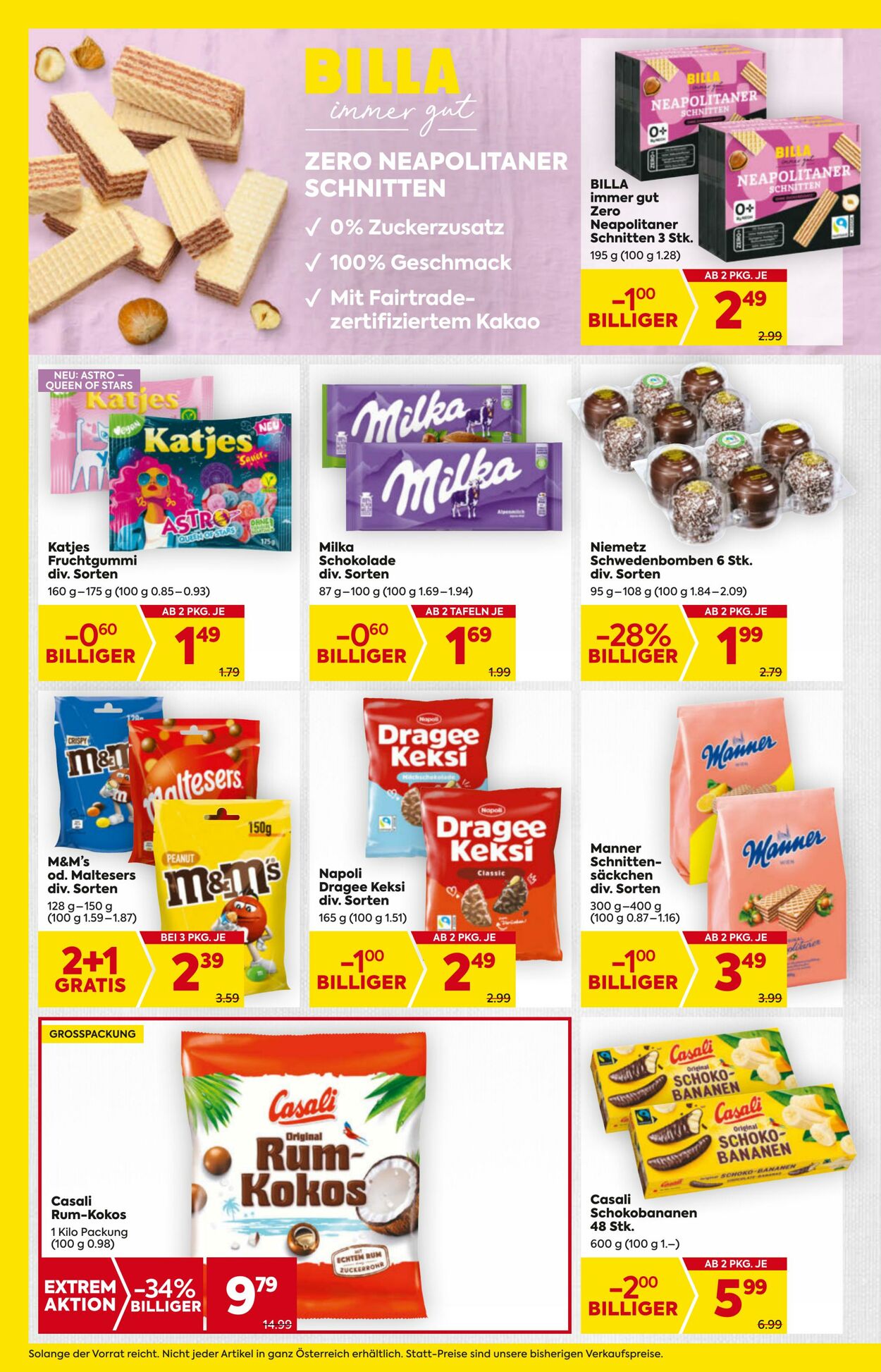 Prospekt Billa 05.06.2025 - 11.06.2025