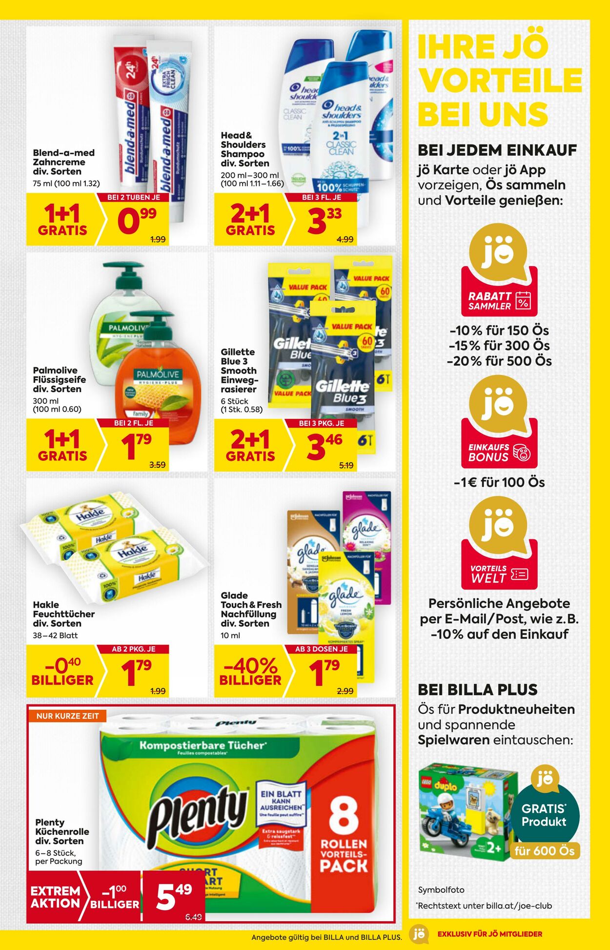 Prospekt Billa 01.08.2024 - 07.08.2024