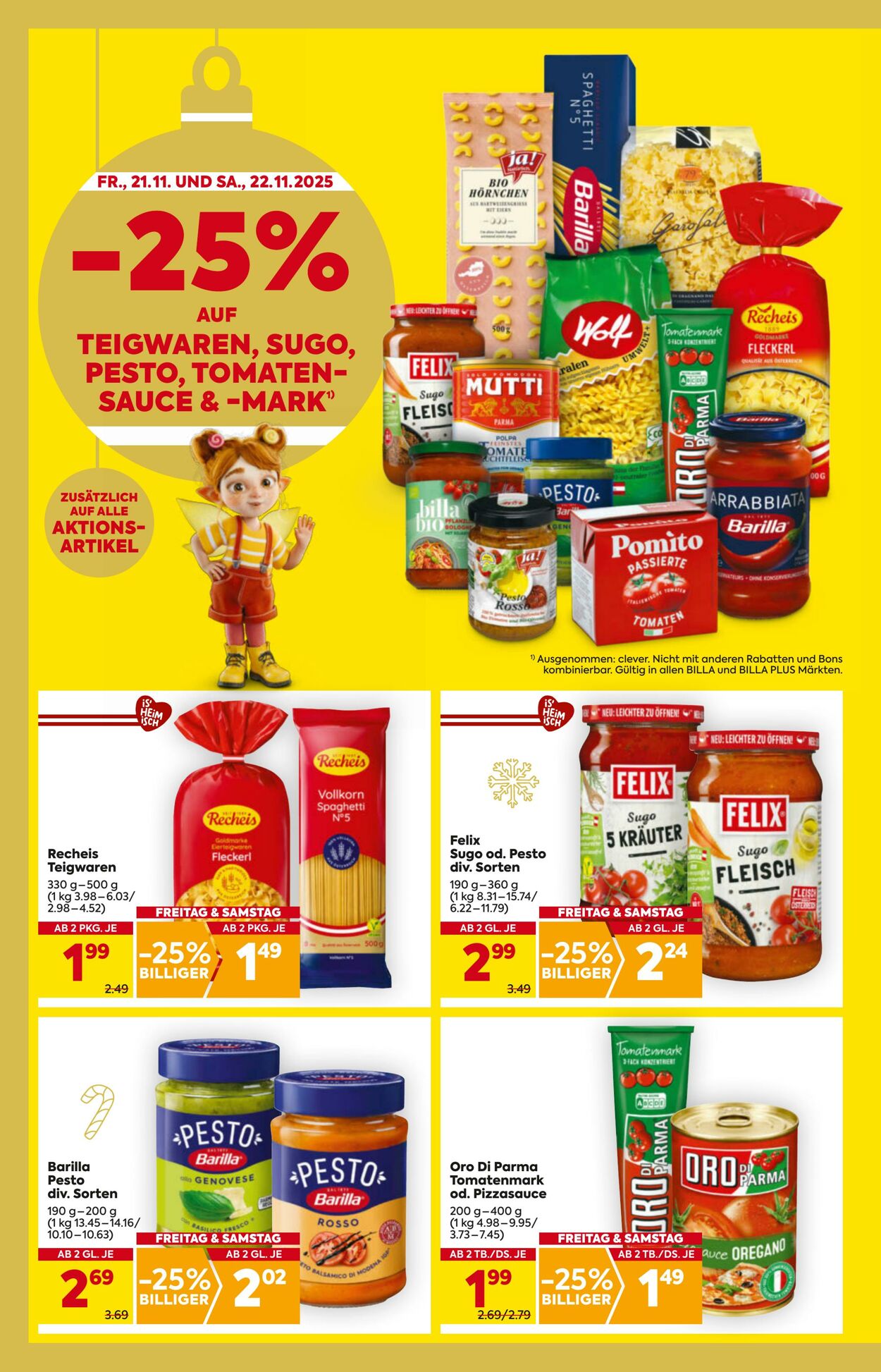 Prospekt Billa 20.11.2025 - 26.11.2025