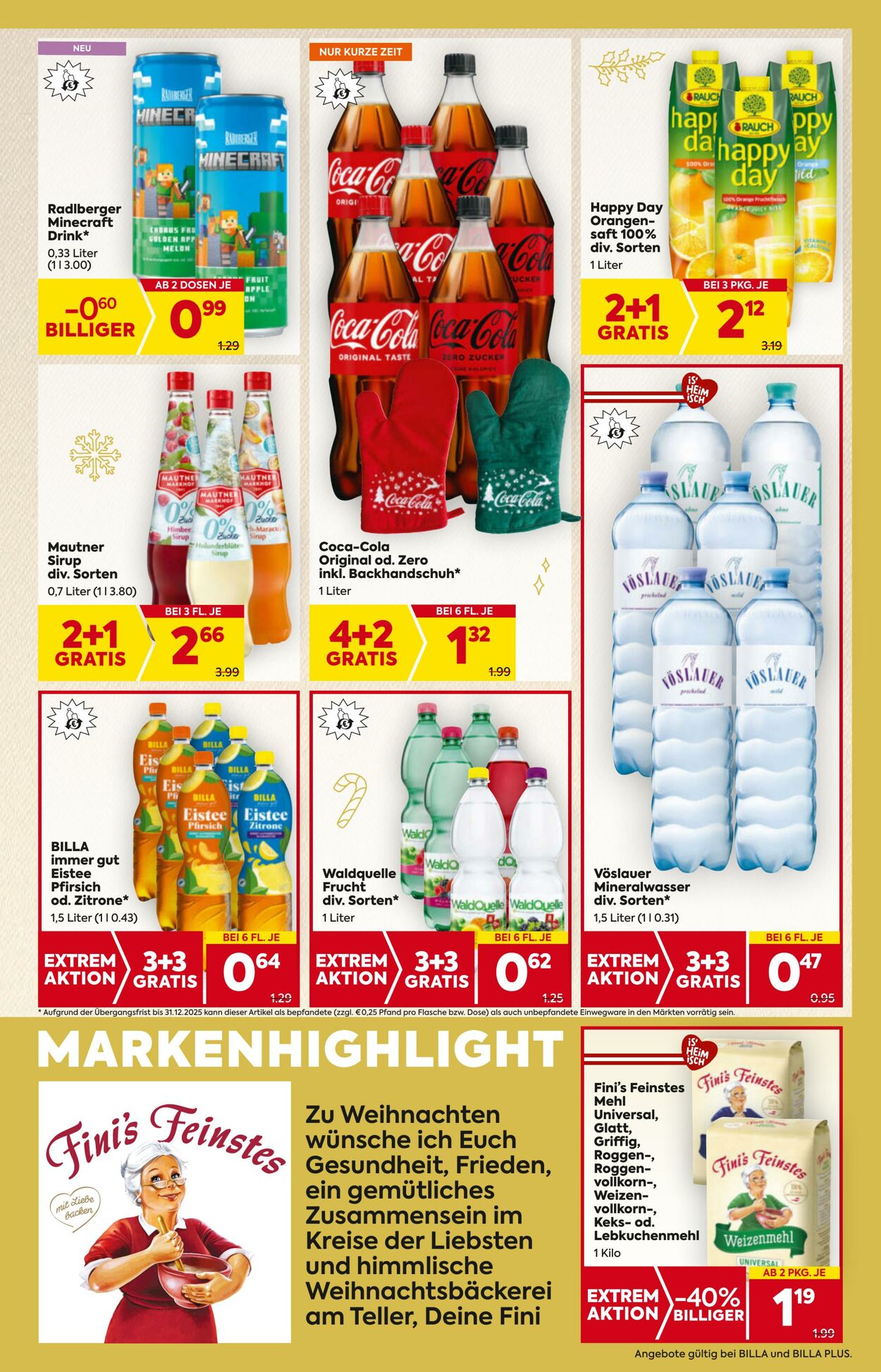 Prospekt Billa 20.11.2025 - 26.11.2025