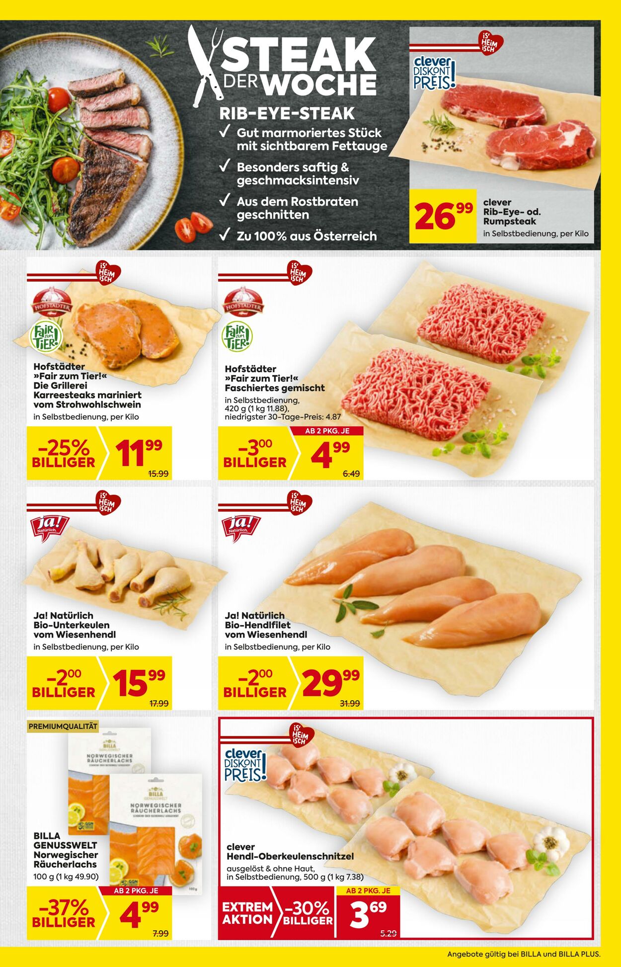 Prospekt Billa 14.08.2025 - 20.08.2025