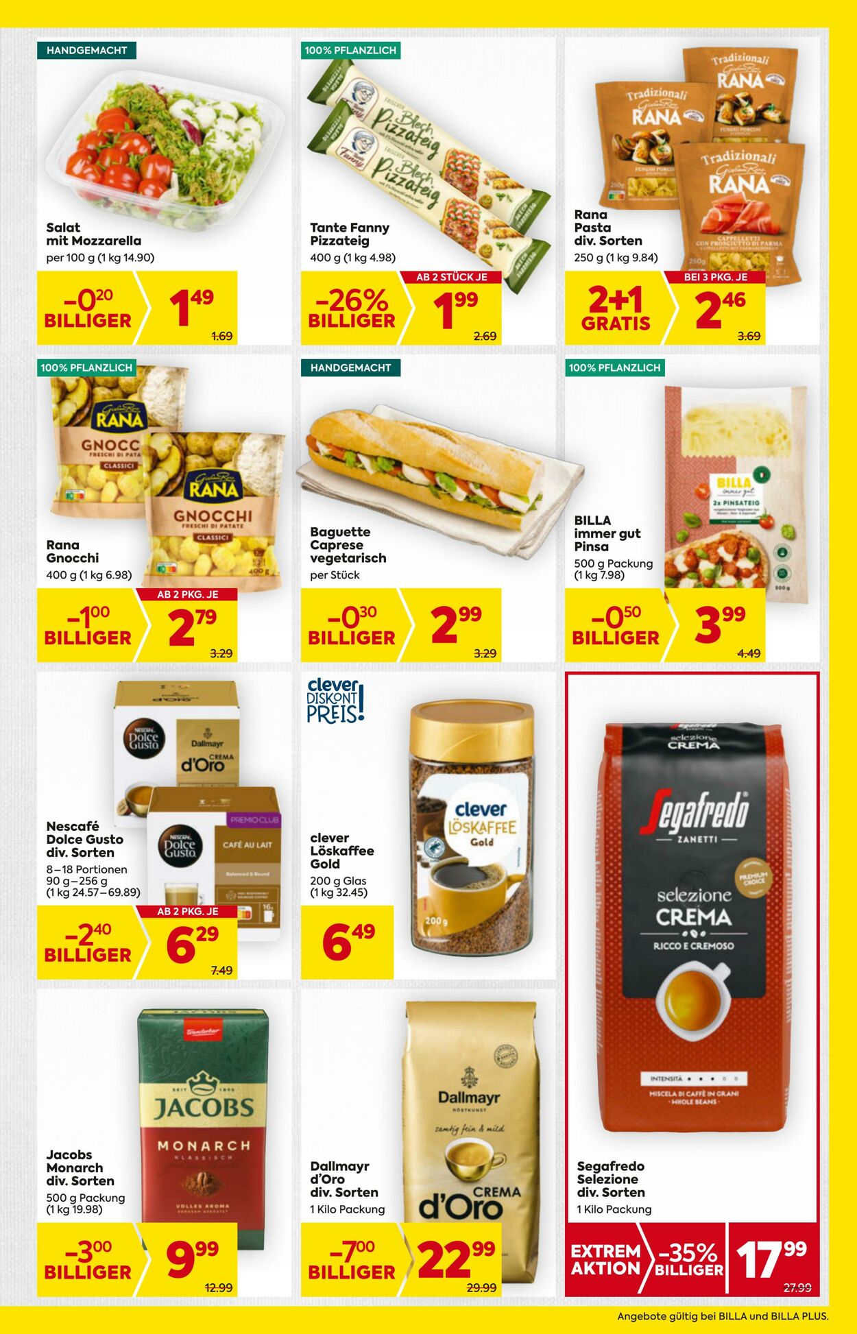 Prospekt Billa 14.08.2025 - 20.08.2025