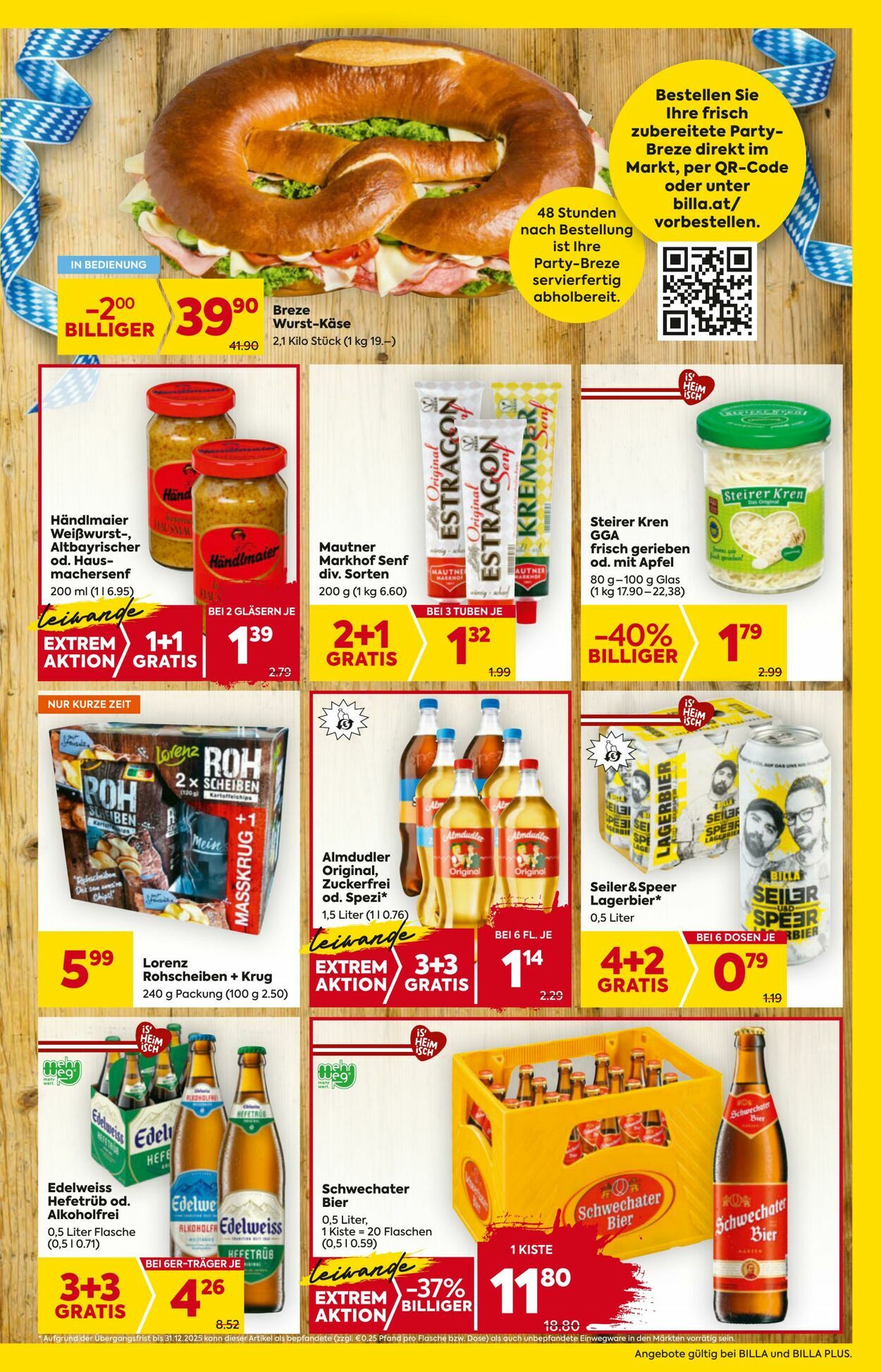 Prospekt Billa 18.09.2025 - 24.09.2025