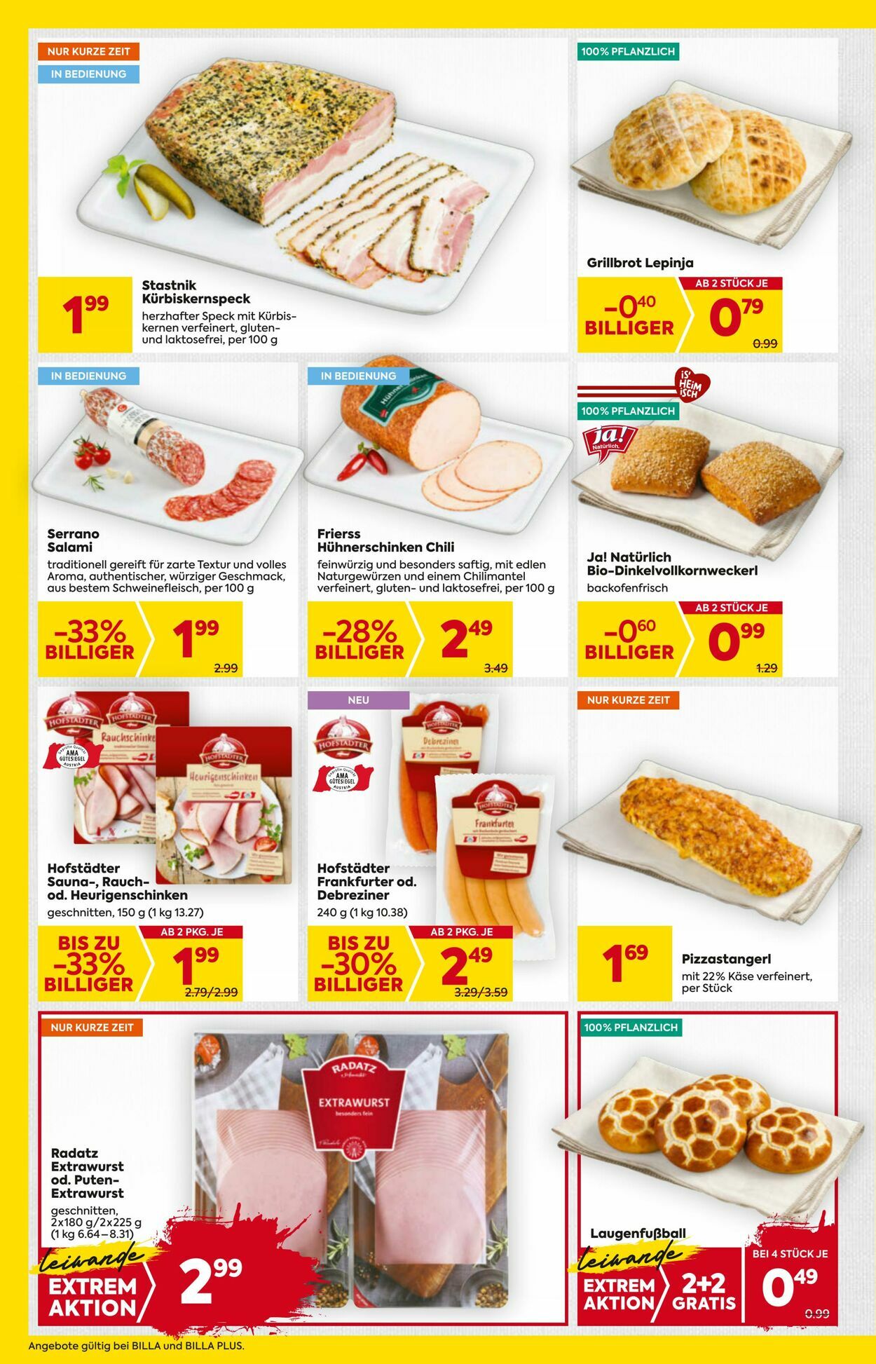 Prospekt Billa 18.09.2025 - 24.09.2025