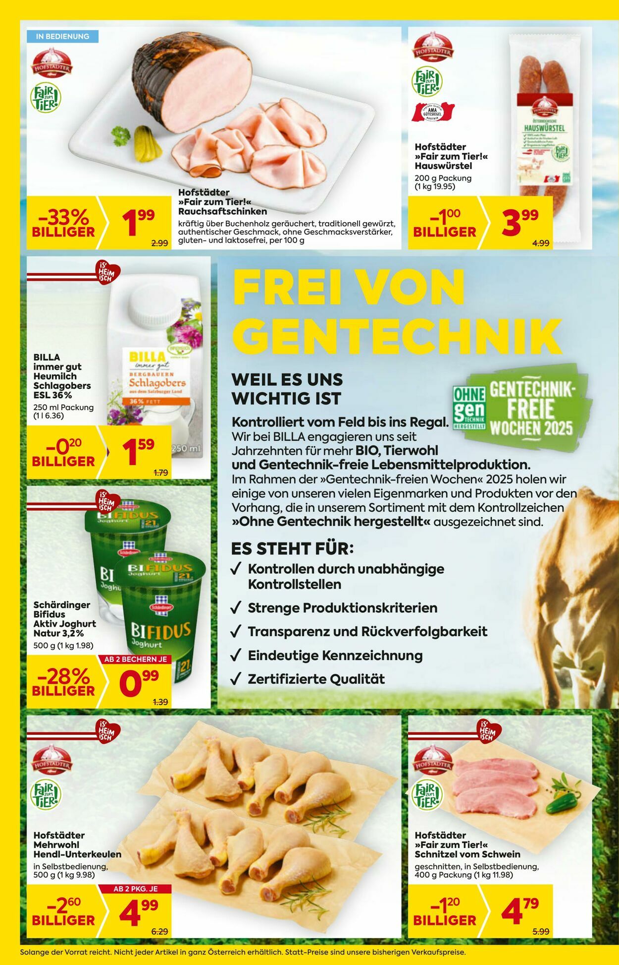 Prospekt Billa 18.09.2025 - 24.09.2025