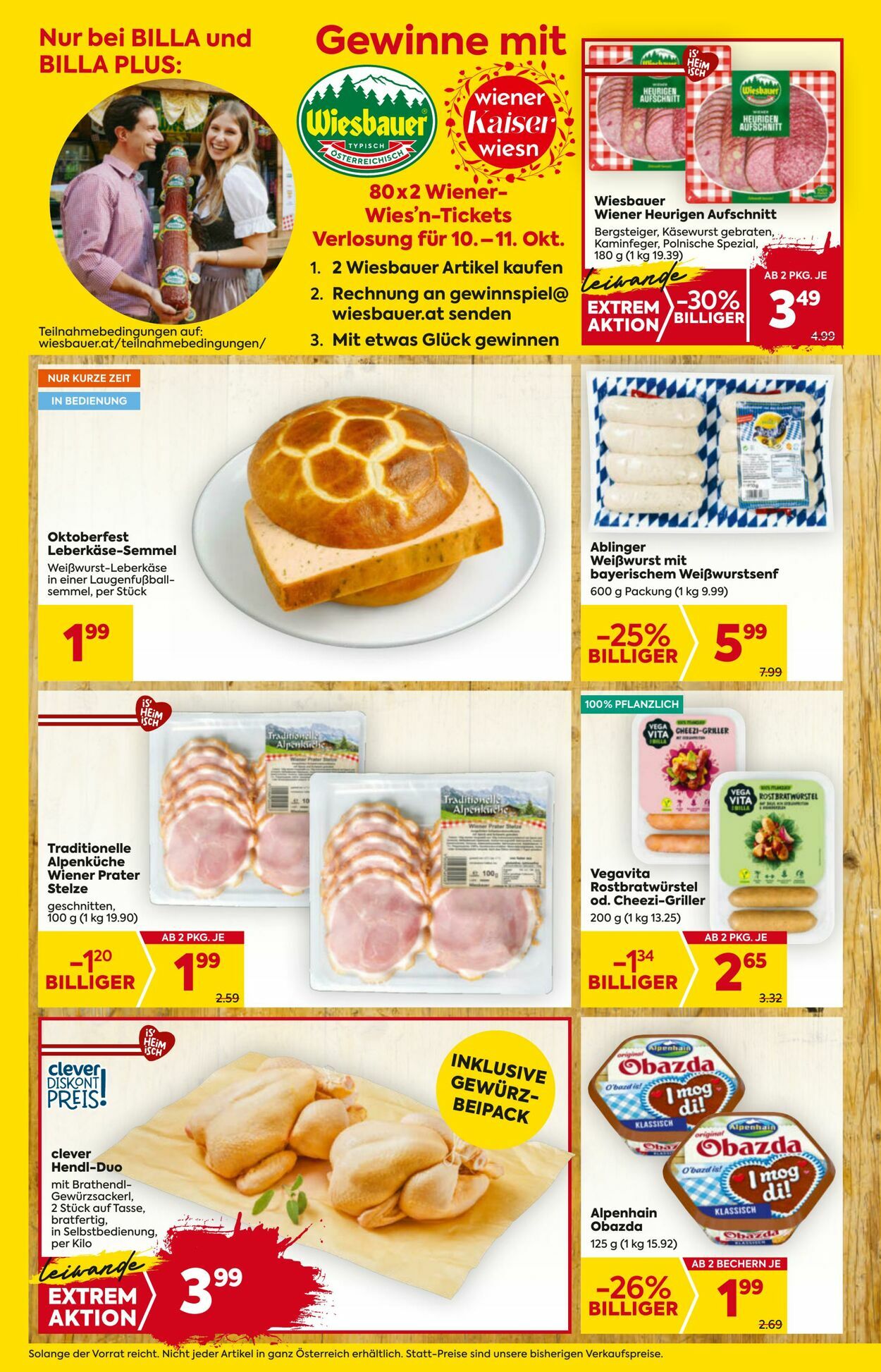 Prospekt Billa 18.09.2025 - 24.09.2025