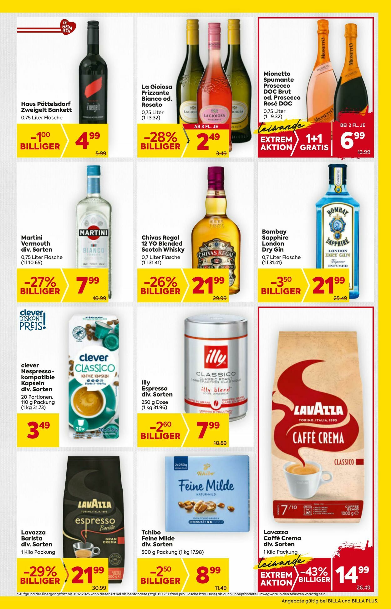 Prospekt Billa 18.09.2025 - 24.09.2025