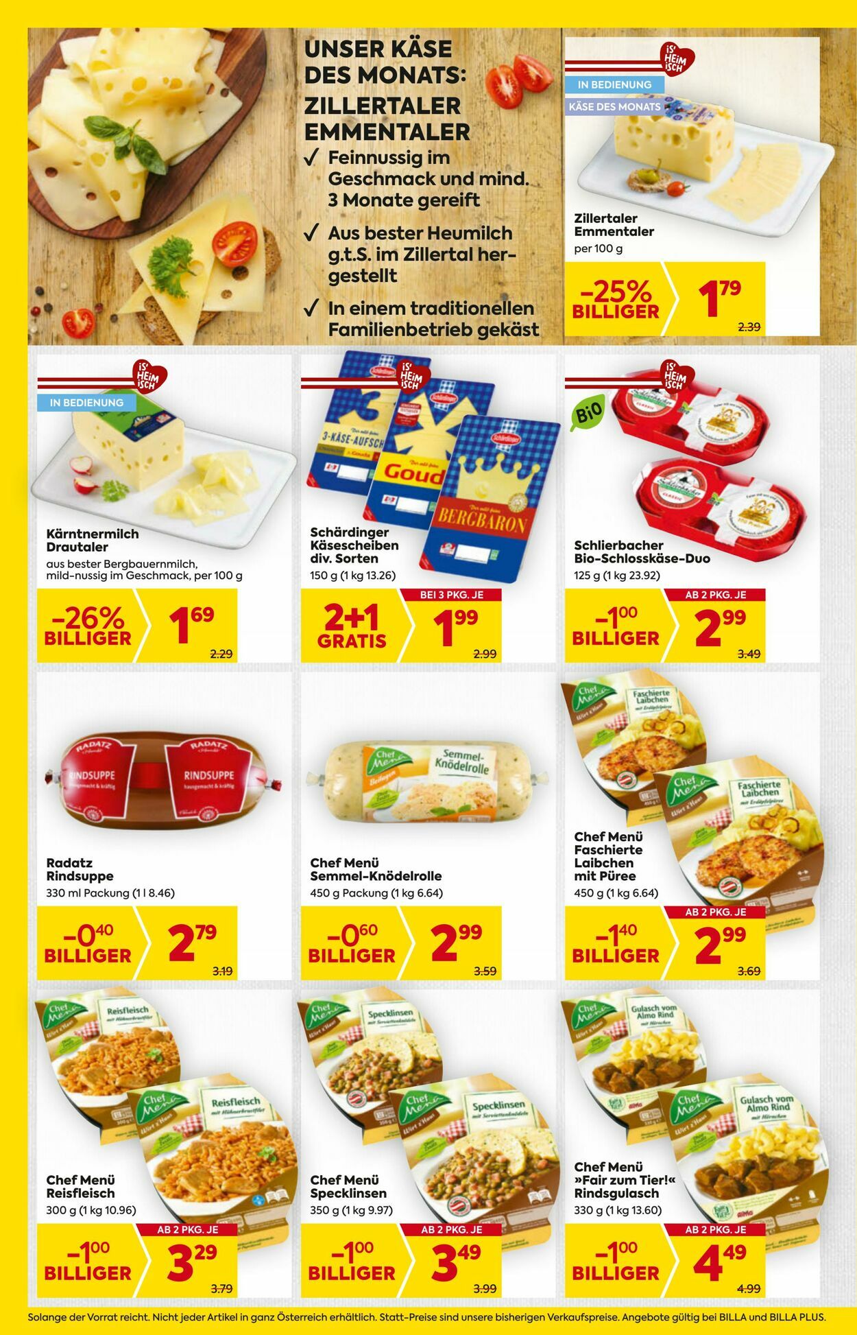 Prospekt Billa 18.09.2025 - 24.09.2025