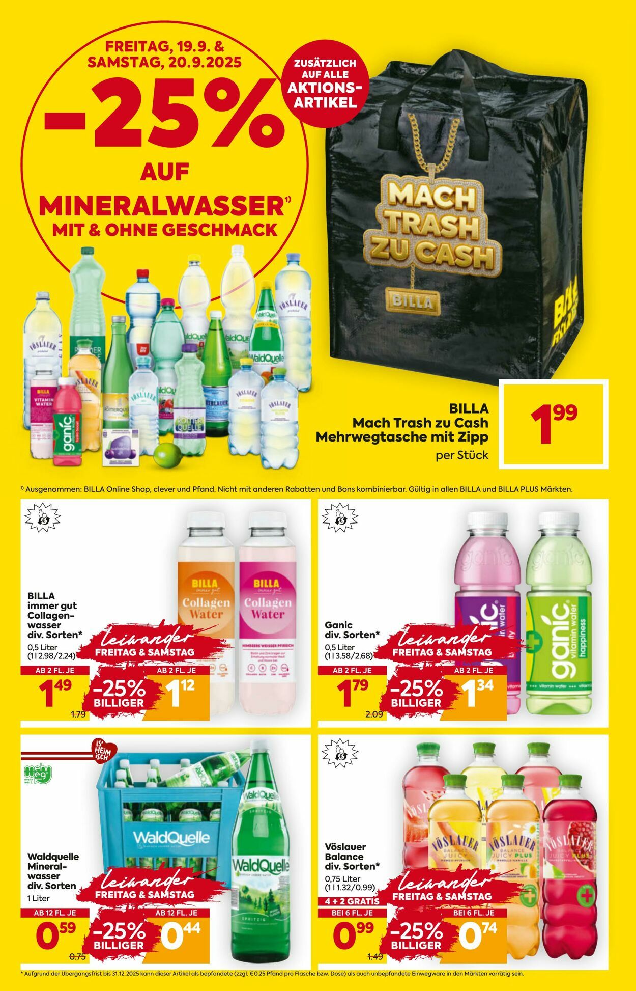 Prospekt Billa 18.09.2025 - 24.09.2025