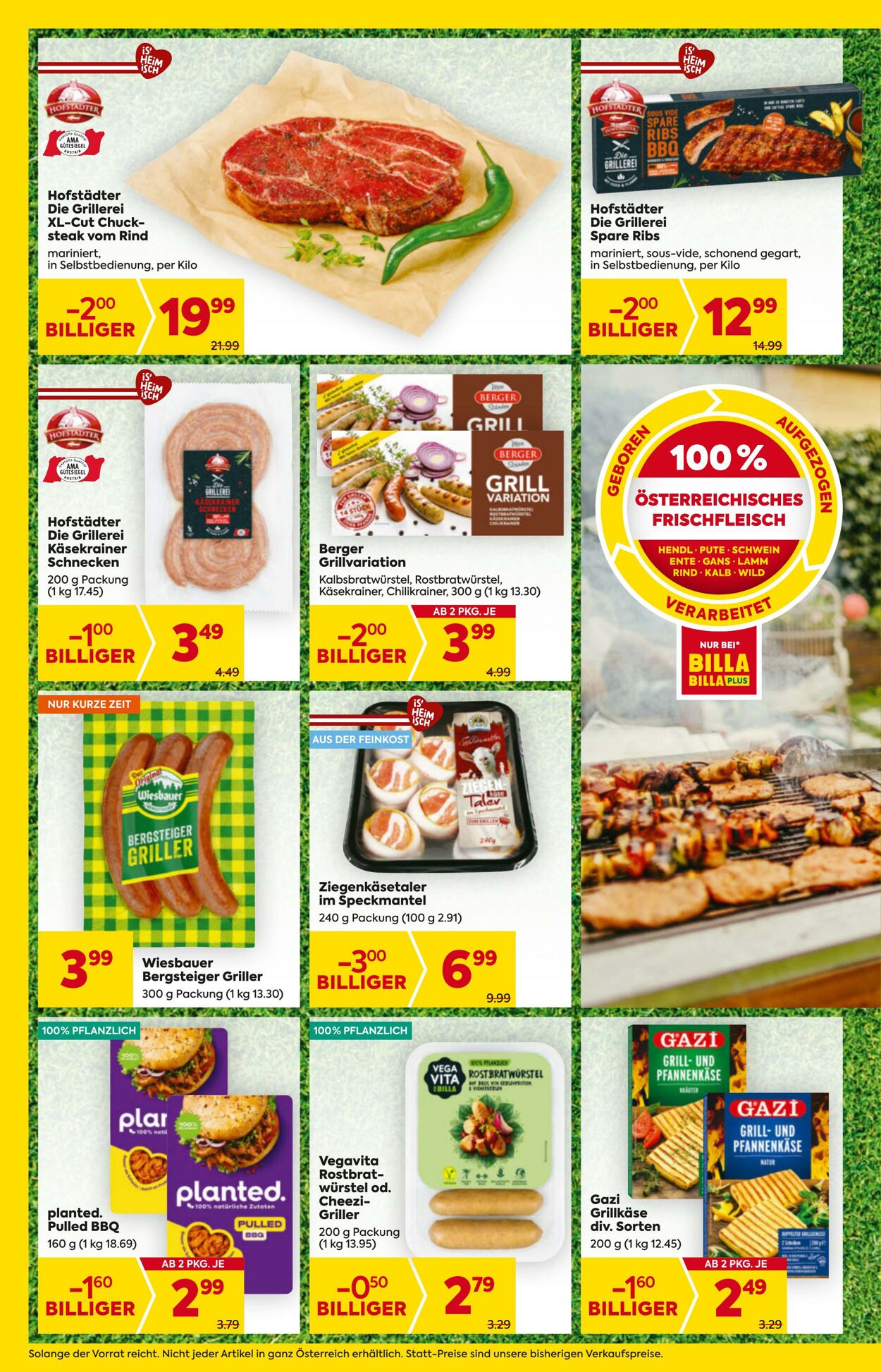 Prospekt Billa 01.05.2025 - 07.05.2025