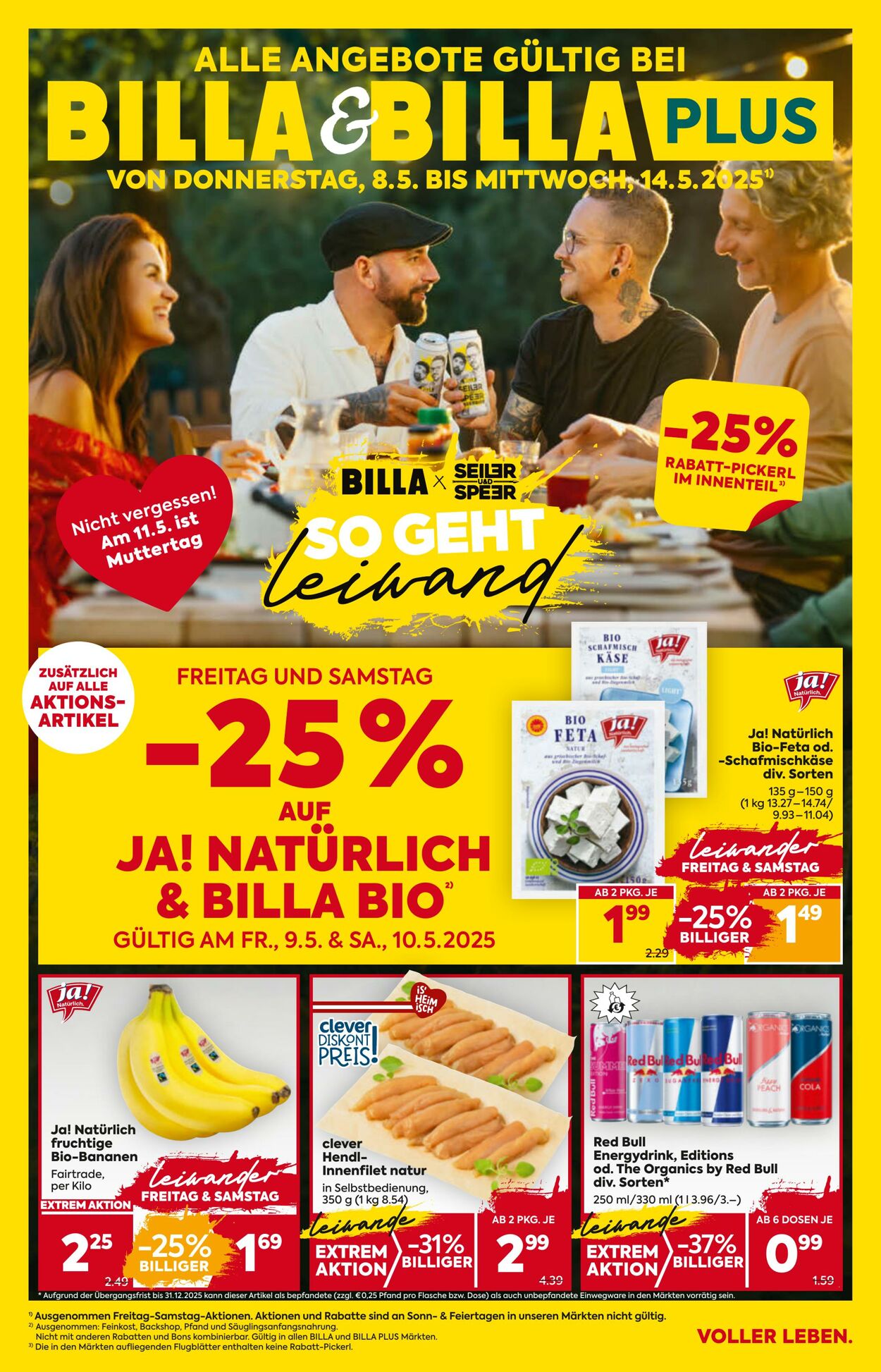 Prospekt Billa 01.05.2025 - 07.05.2025