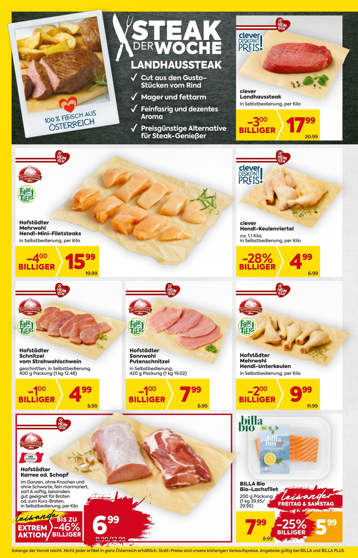 Prospekt Billa 01.05.2025 - 07.05.2025