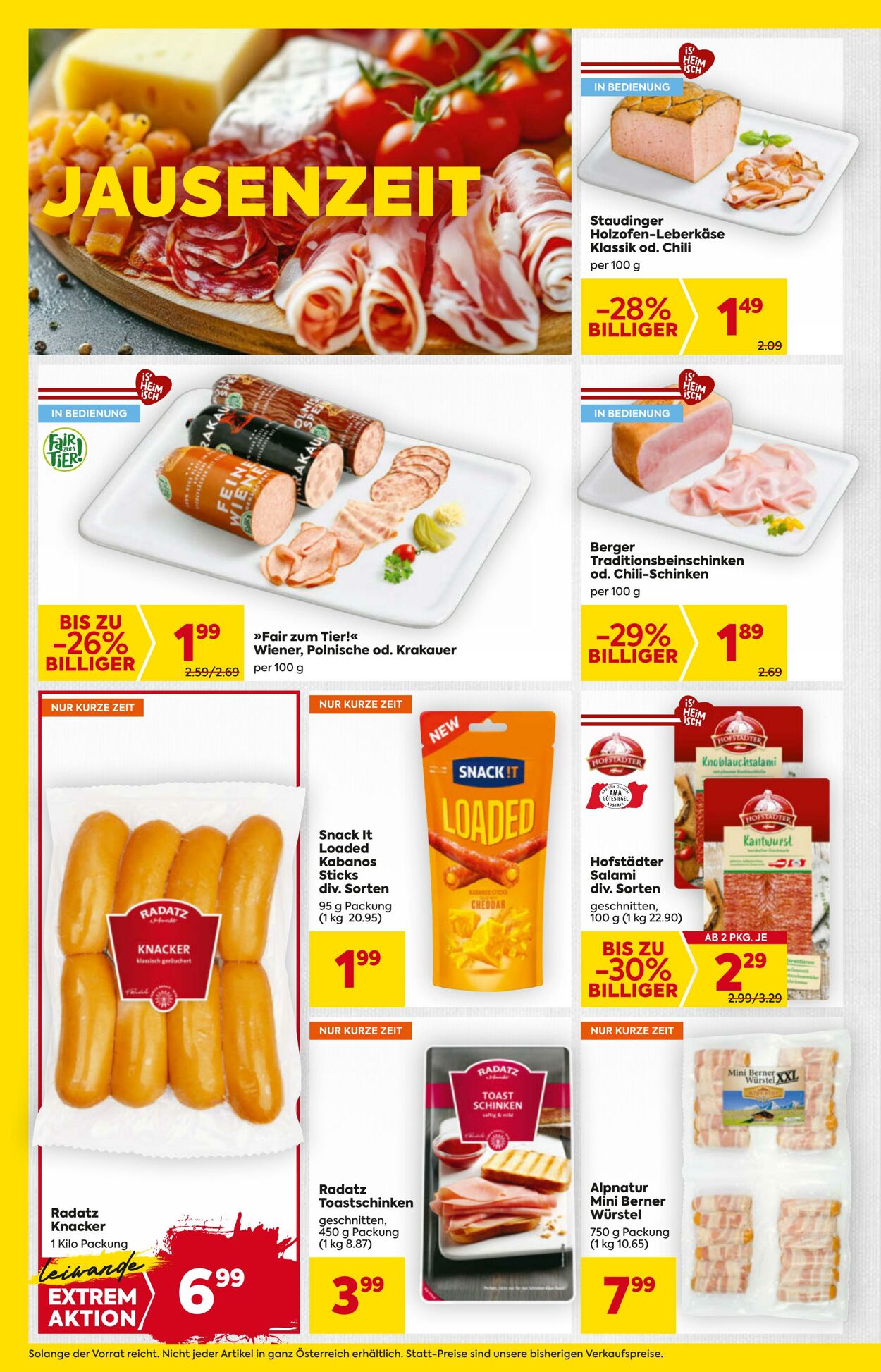 Prospekt Billa 22.05.2025 - 28.05.2025