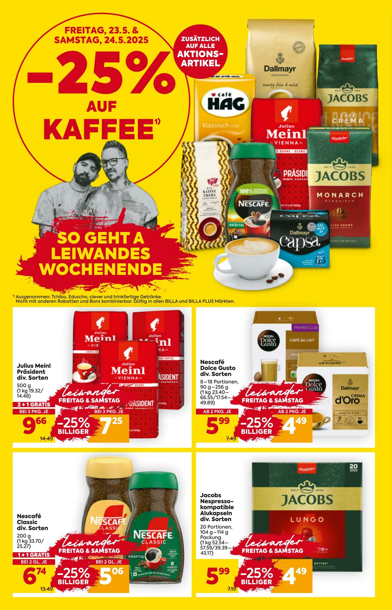 Prospekt Billa 22.05.2025 - 28.05.2025