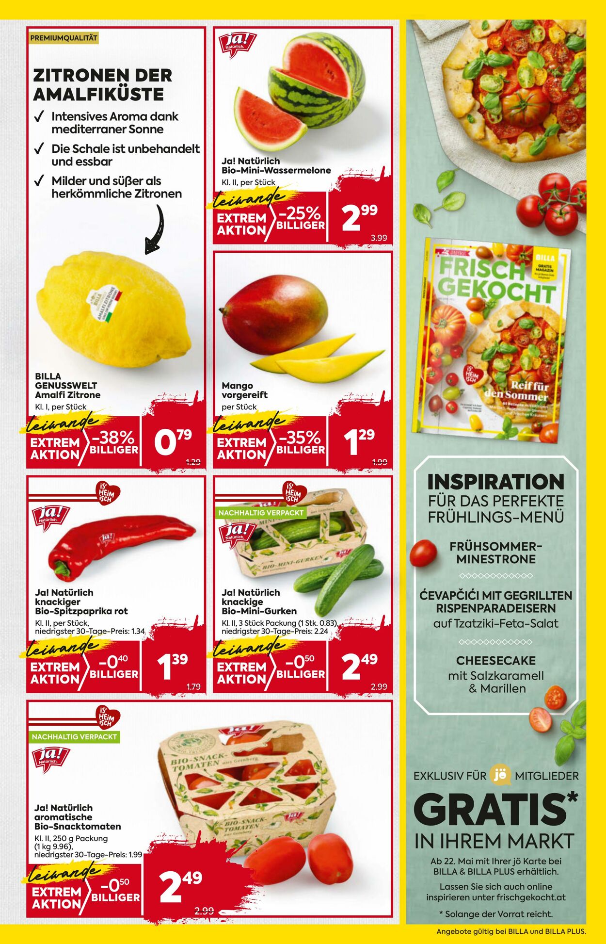 Prospekt Billa 22.05.2025 - 28.05.2025