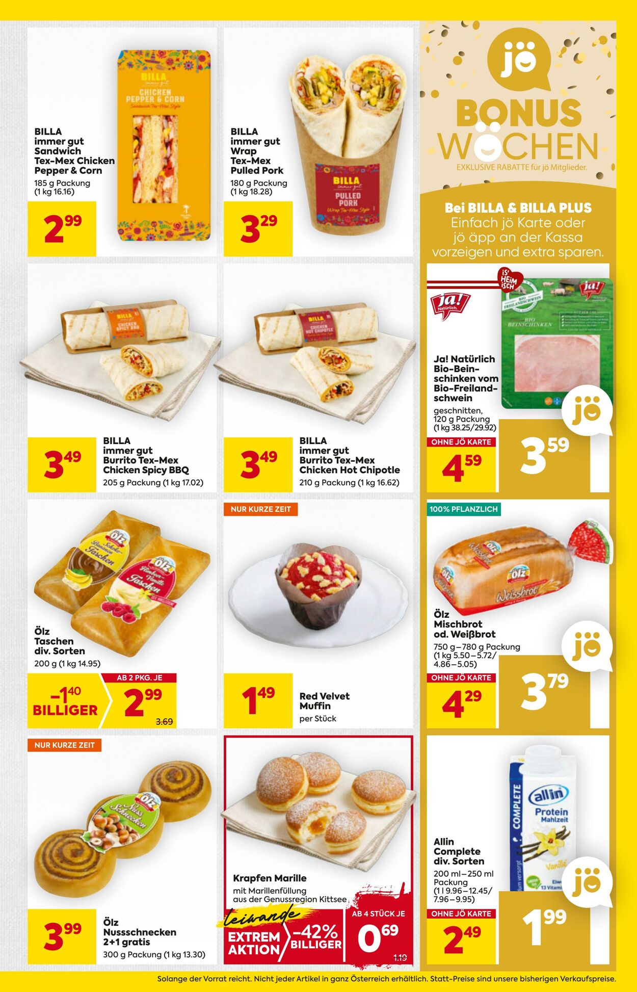 Prospekt Billa 22.05.2025 - 28.05.2025
