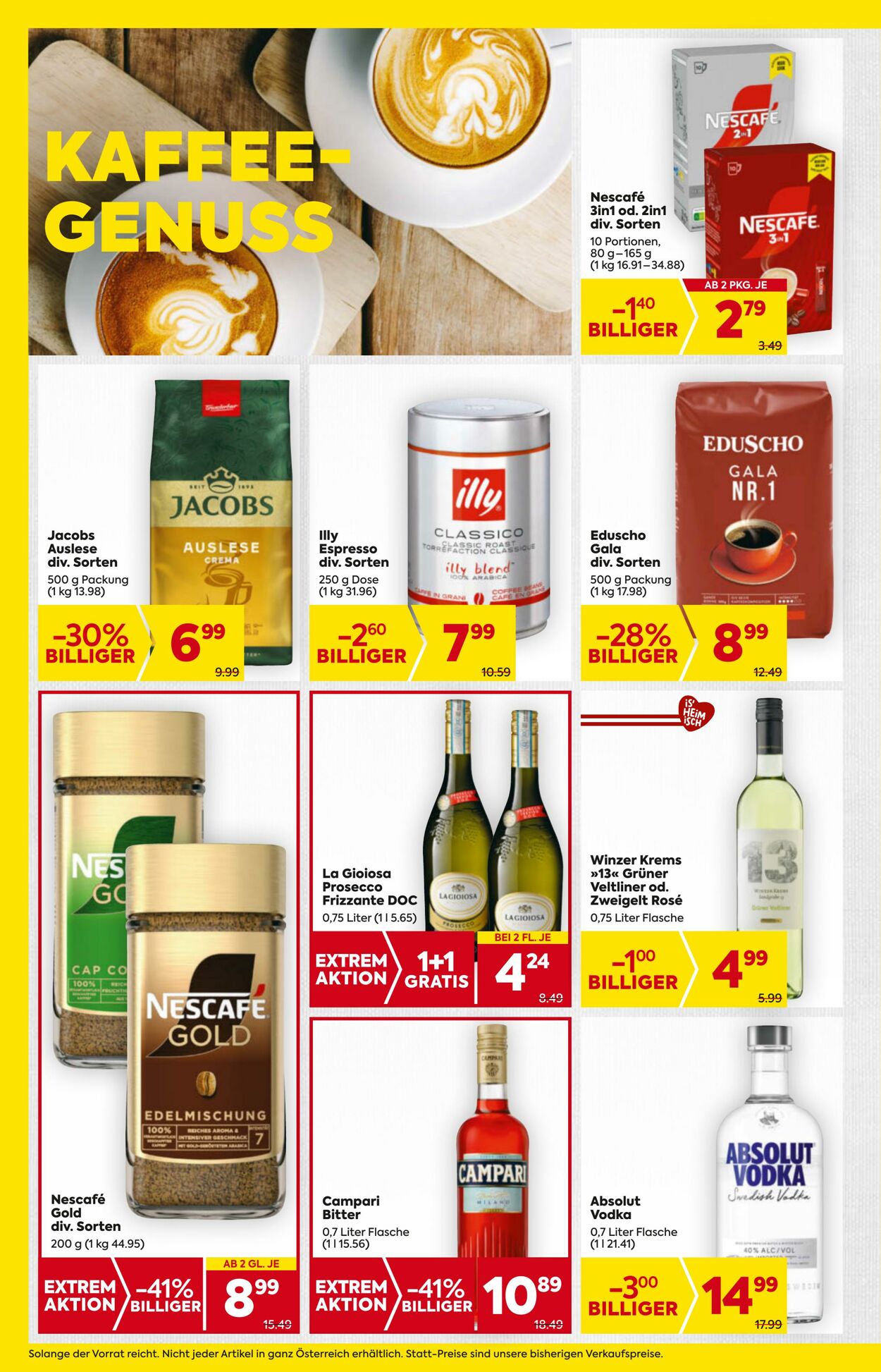Prospekt Billa 12.06.2025 - 18.06.2025