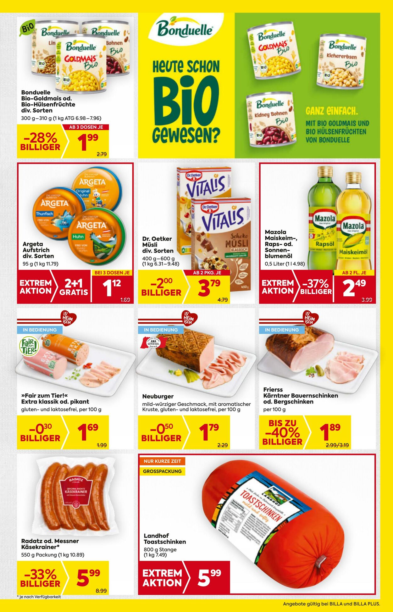 Prospekt Billa 12.06.2025 - 18.06.2025
