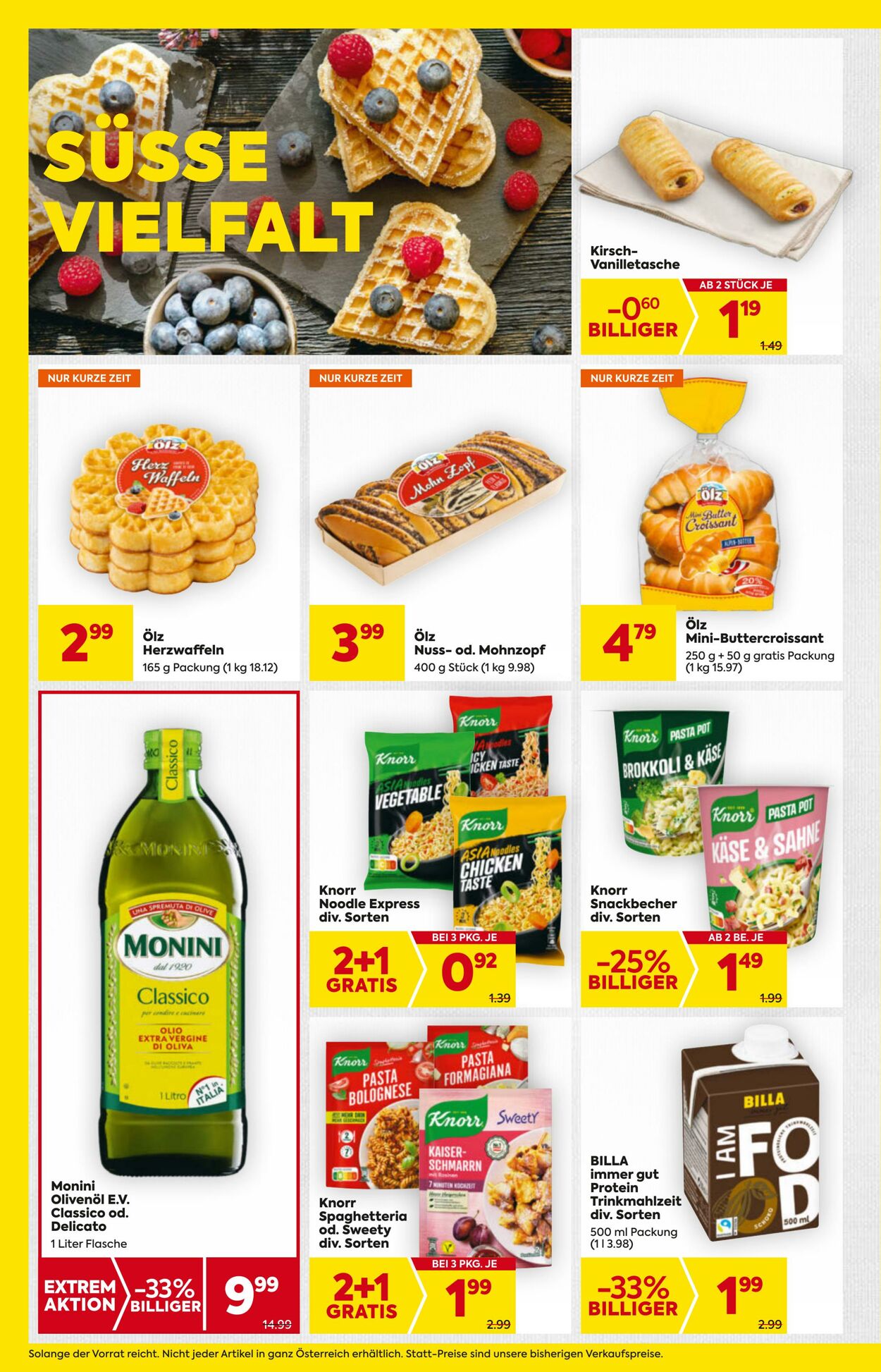 Prospekt Billa 07.08.2025 - 13.08.2025