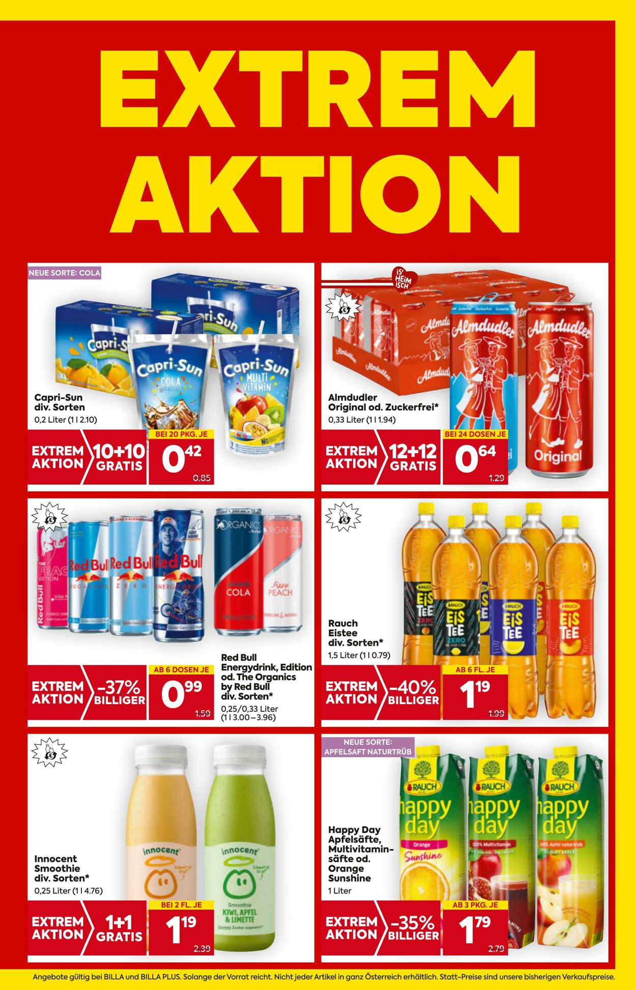 Prospekt Billa 07.08.2025 - 13.08.2025