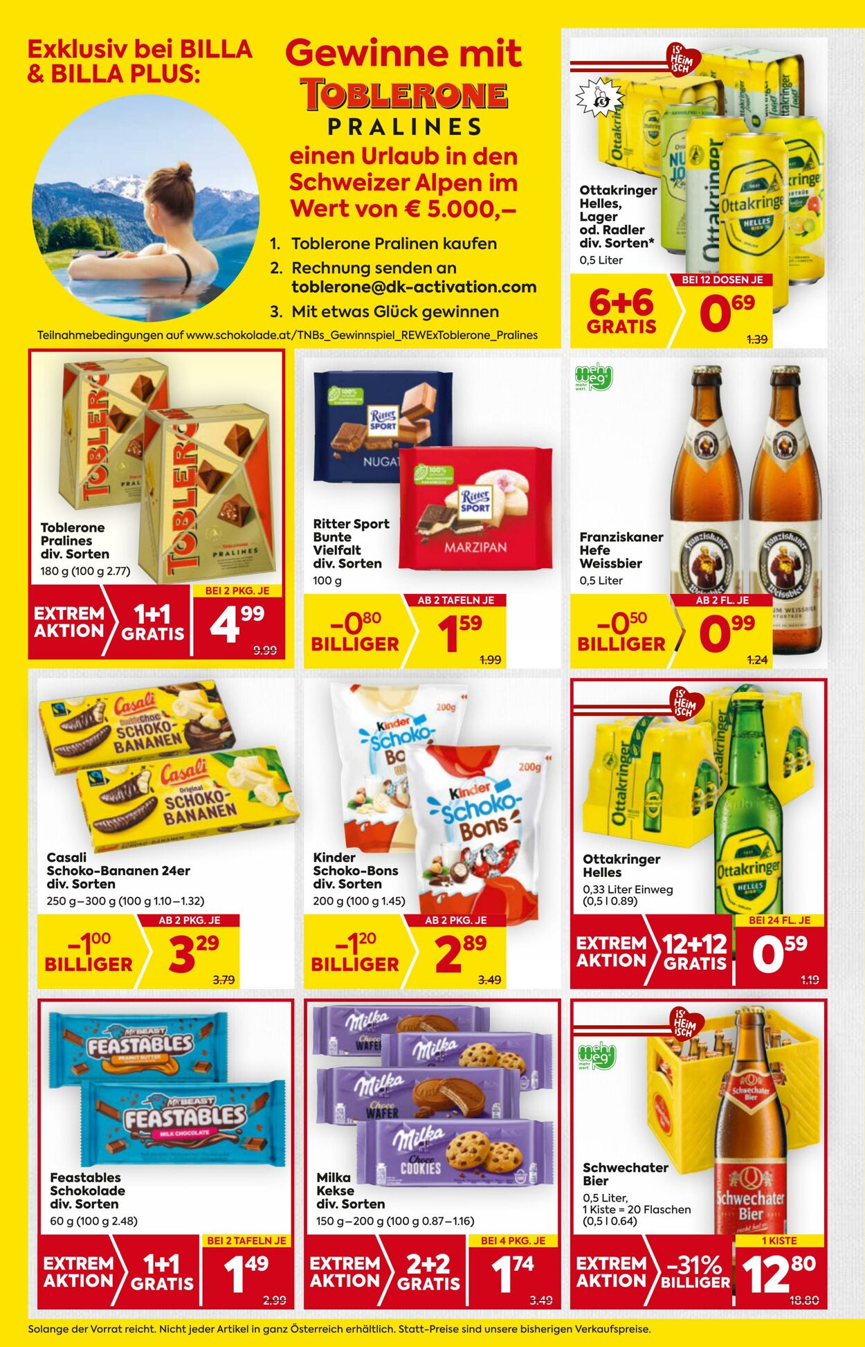 Prospekt Billa 07.08.2025 - 13.08.2025