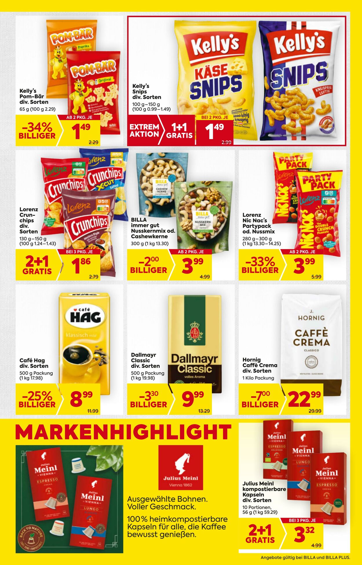 Prospekt Billa 07.08.2025 - 13.08.2025