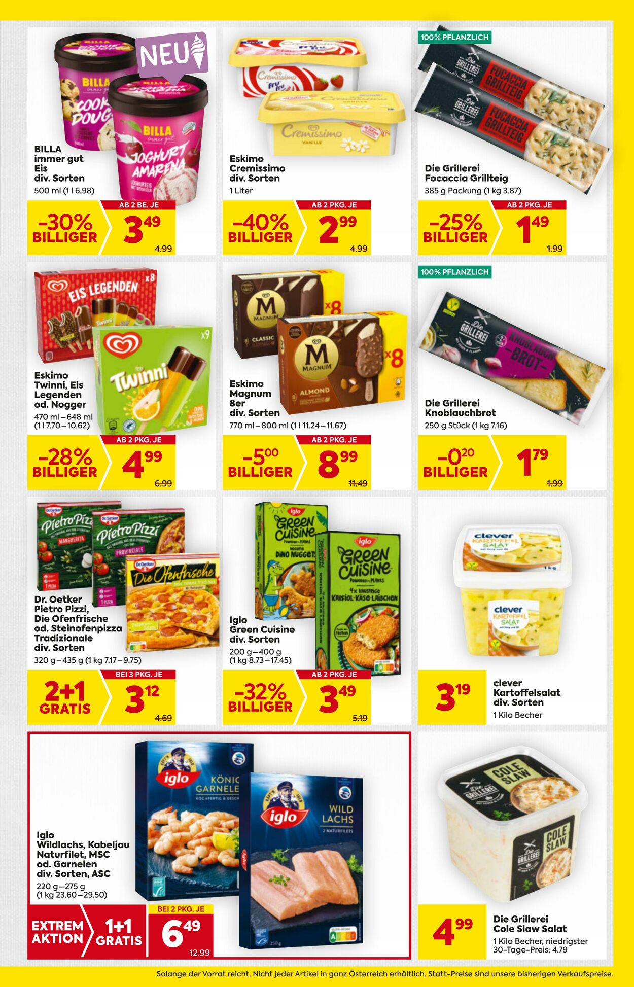 Prospekt Billa 07.08.2025 - 13.08.2025