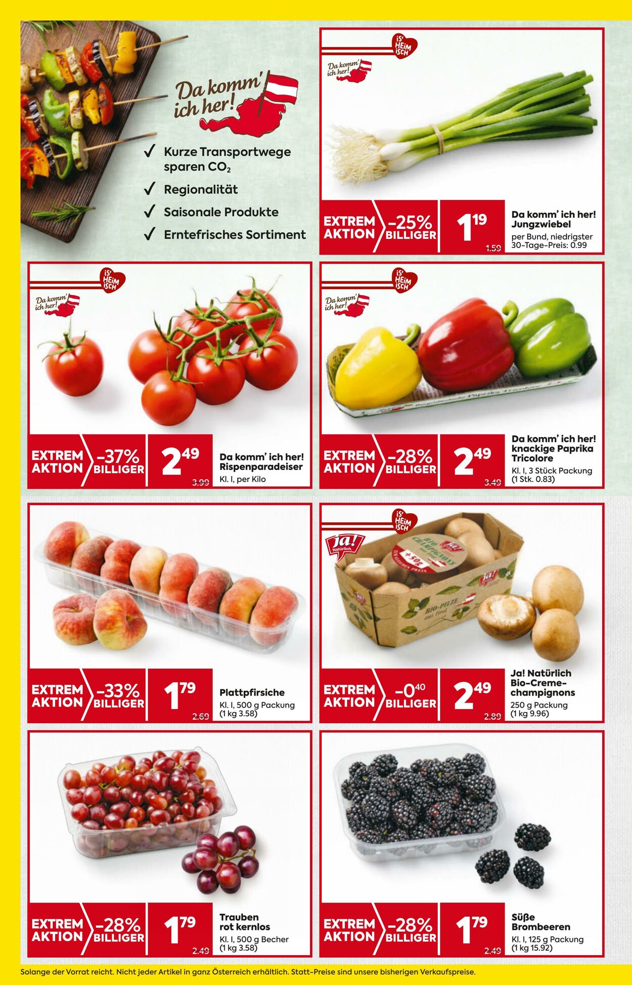 Prospekt Billa 07.08.2025 - 13.08.2025