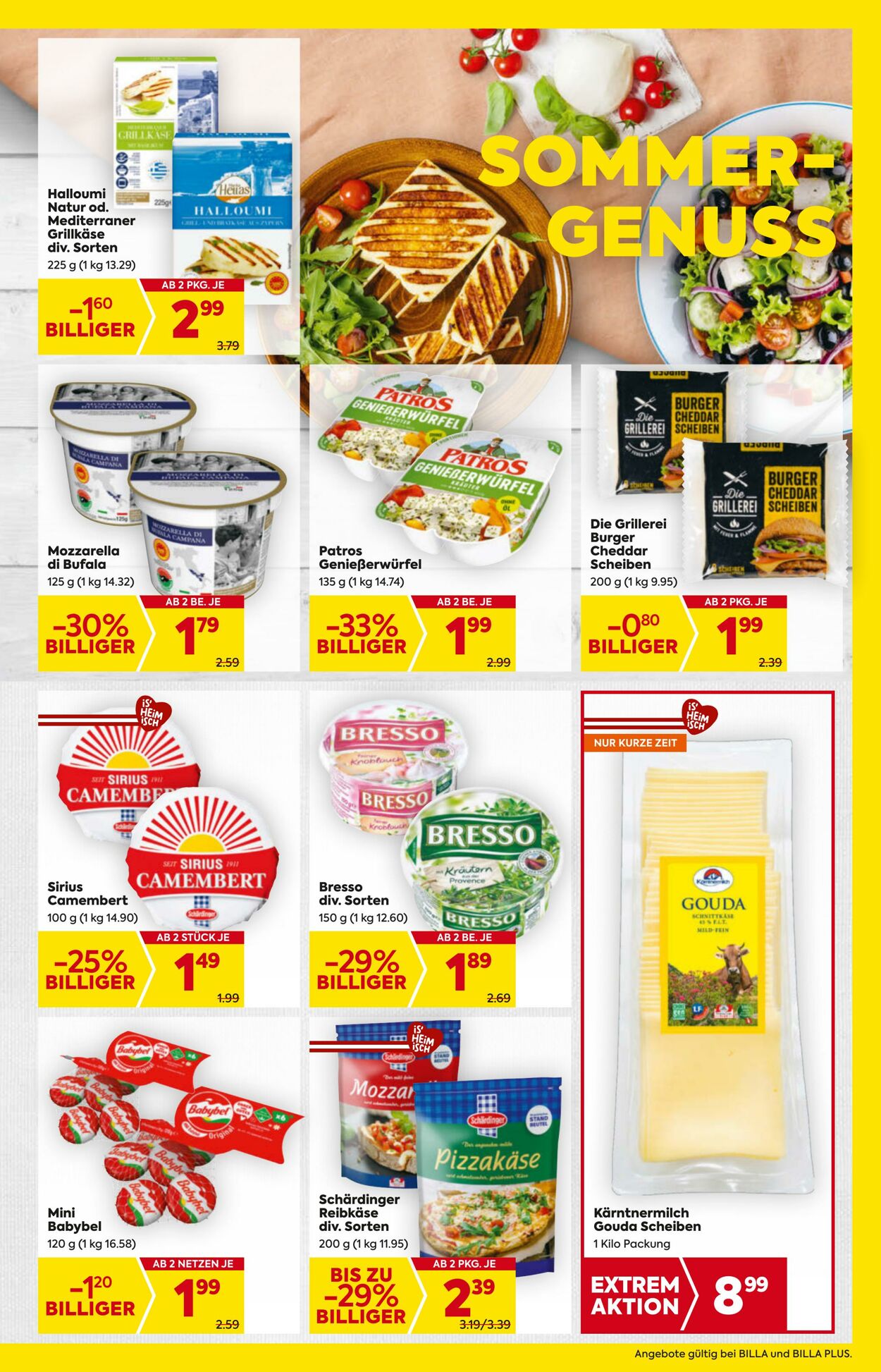 Prospekt Billa 07.08.2025 - 13.08.2025