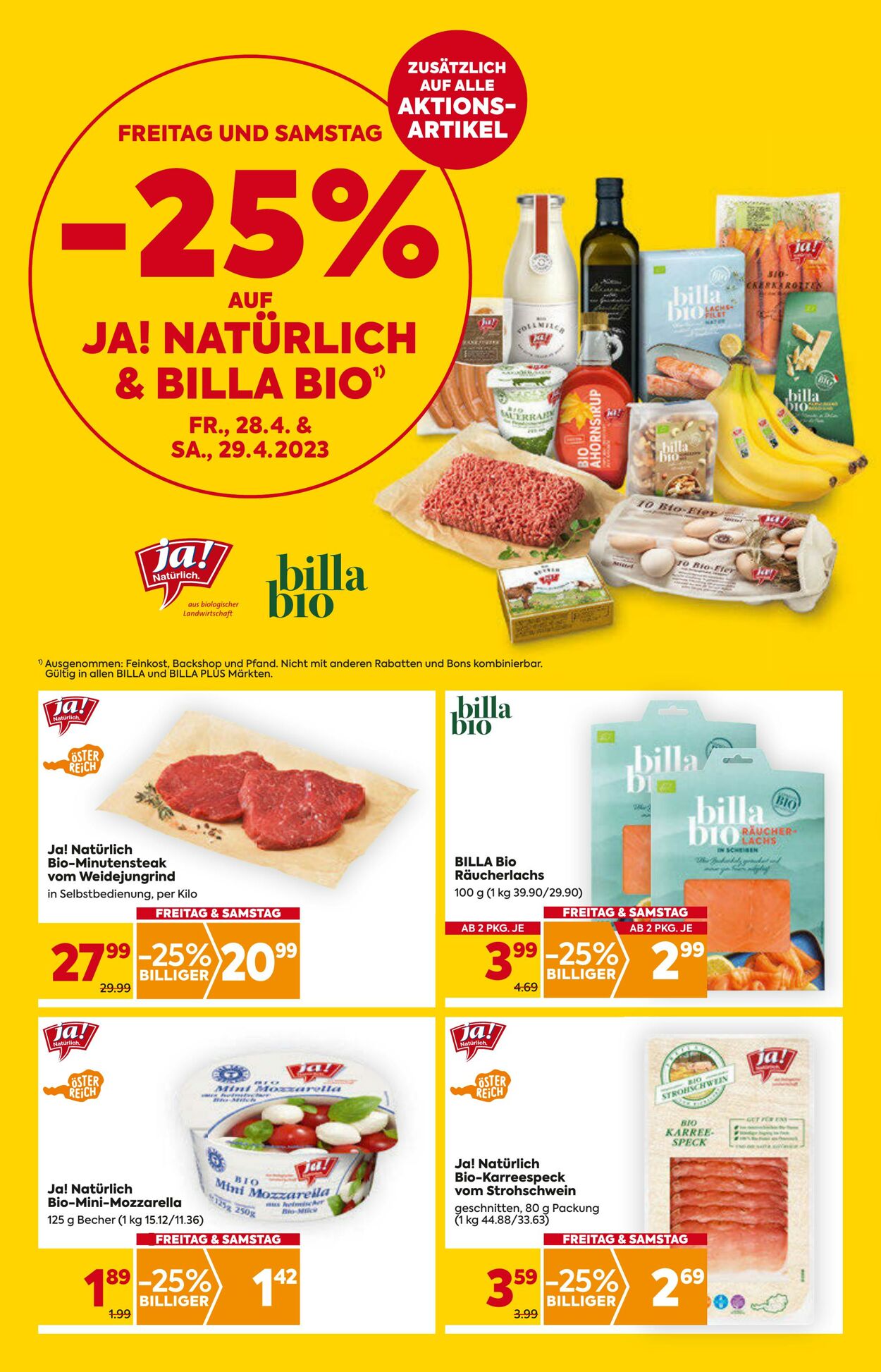 Prospekt Billa 27.04.2023 - 03.05.2023