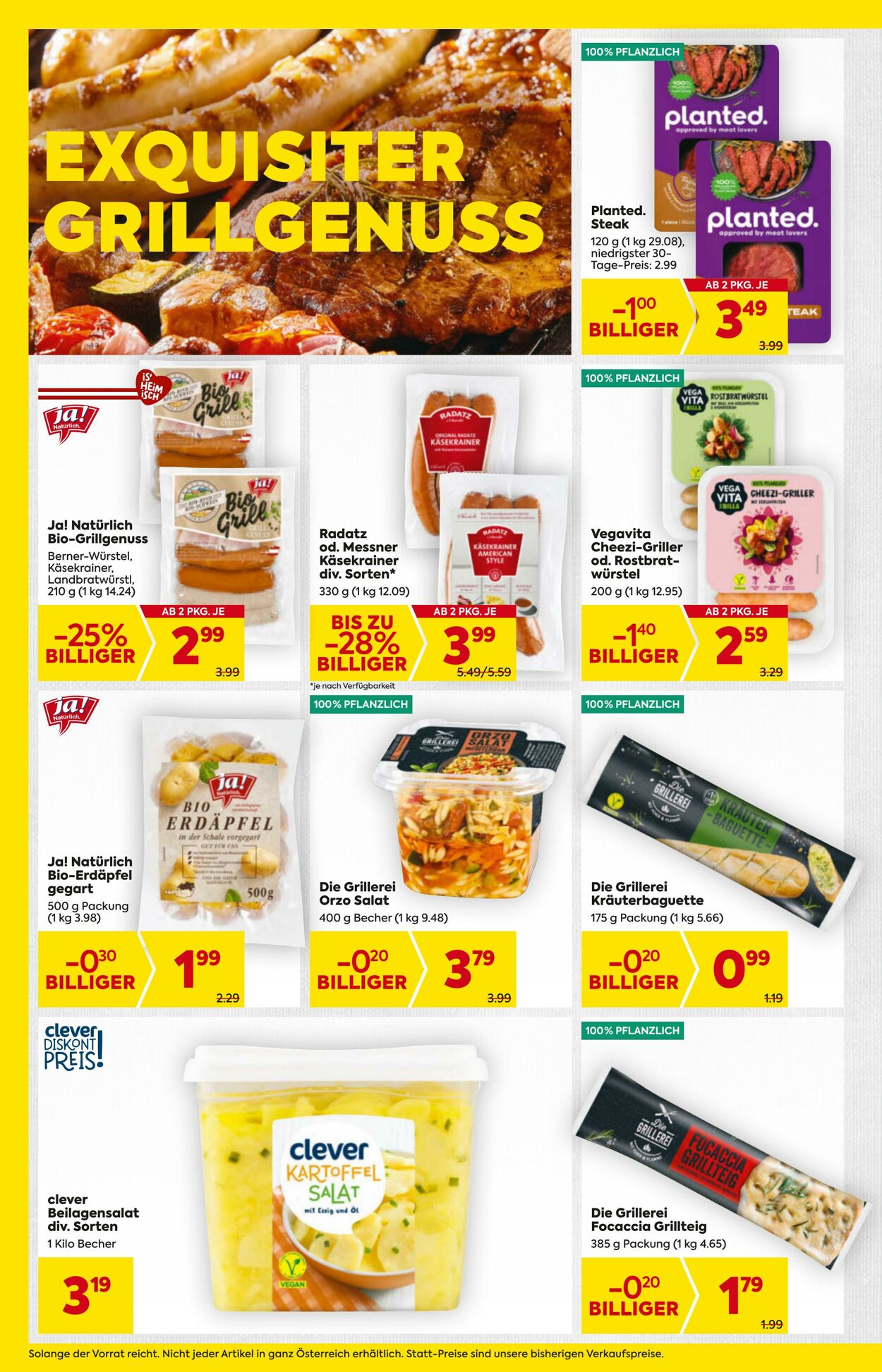 Prospekt Billa 19.06.2025 - 25.06.2025