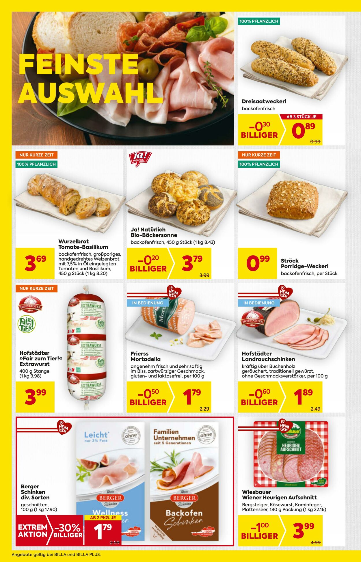 Prospekt Billa 19.06.2025 - 25.06.2025