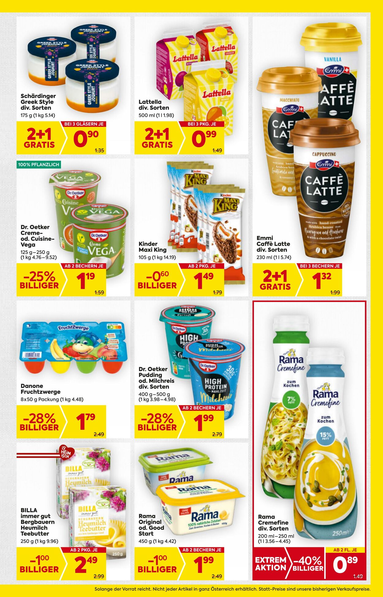 Prospekt Billa 19.06.2025 - 25.06.2025