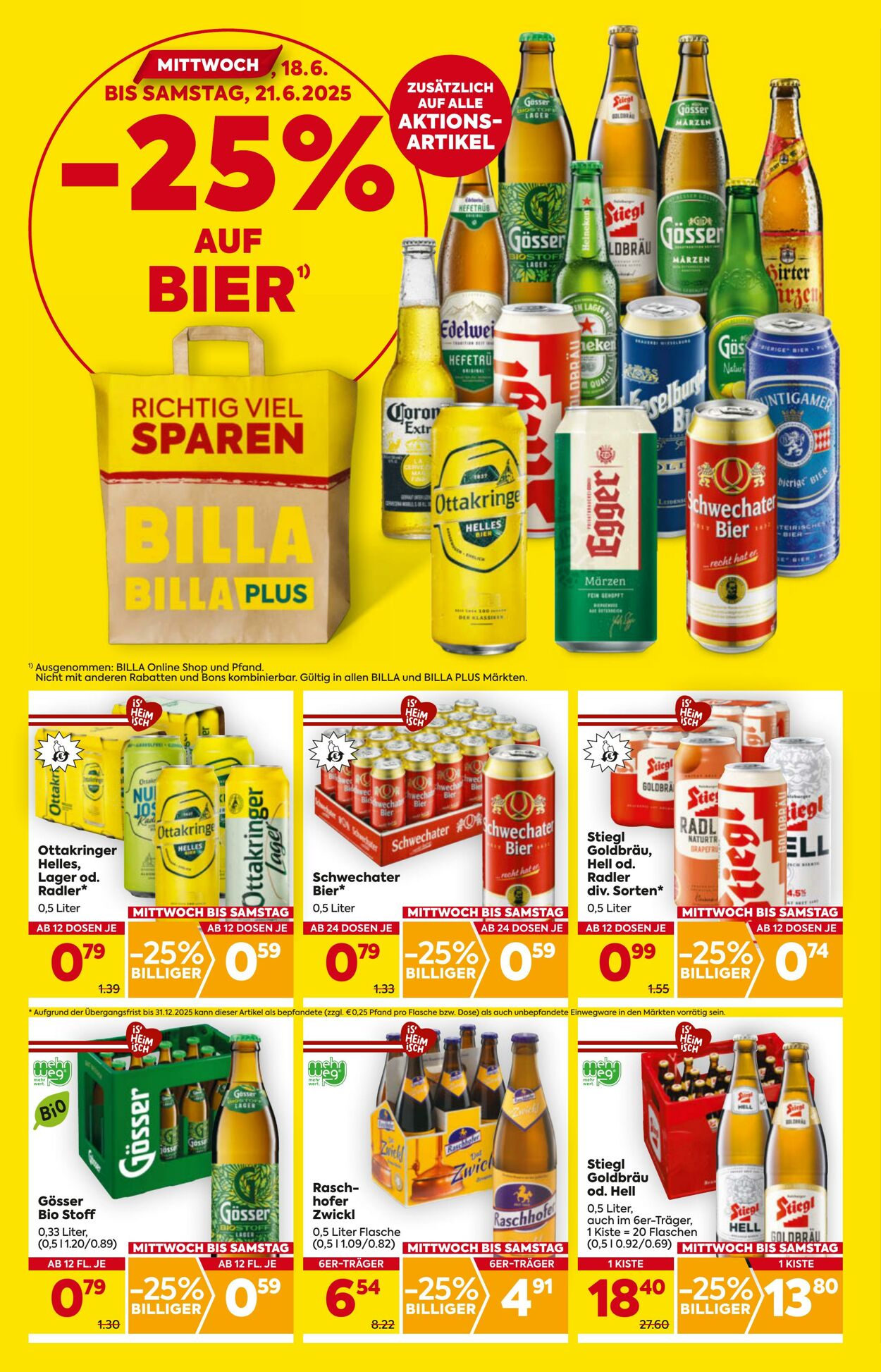 Prospekt Billa 19.06.2025 - 25.06.2025