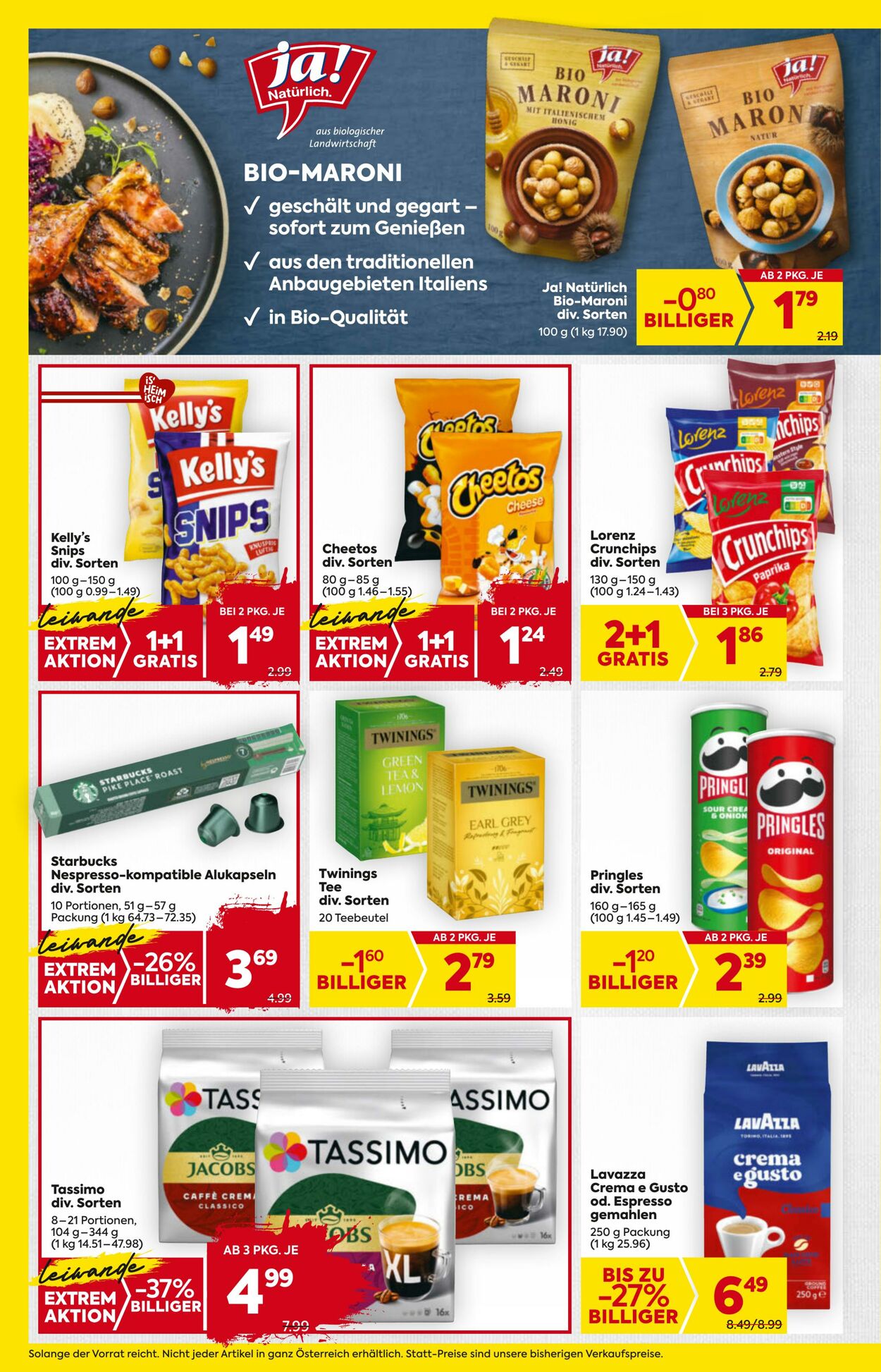 Prospekt Billa 02.10.2025 - 08.10.2025