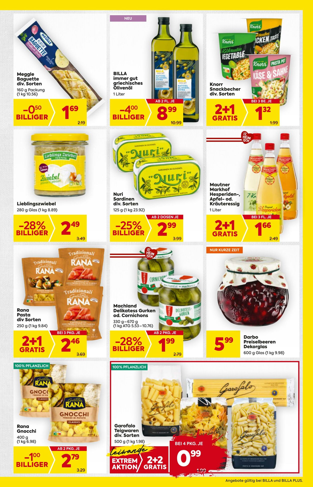 Prospekt Billa 02.10.2025 - 08.10.2025