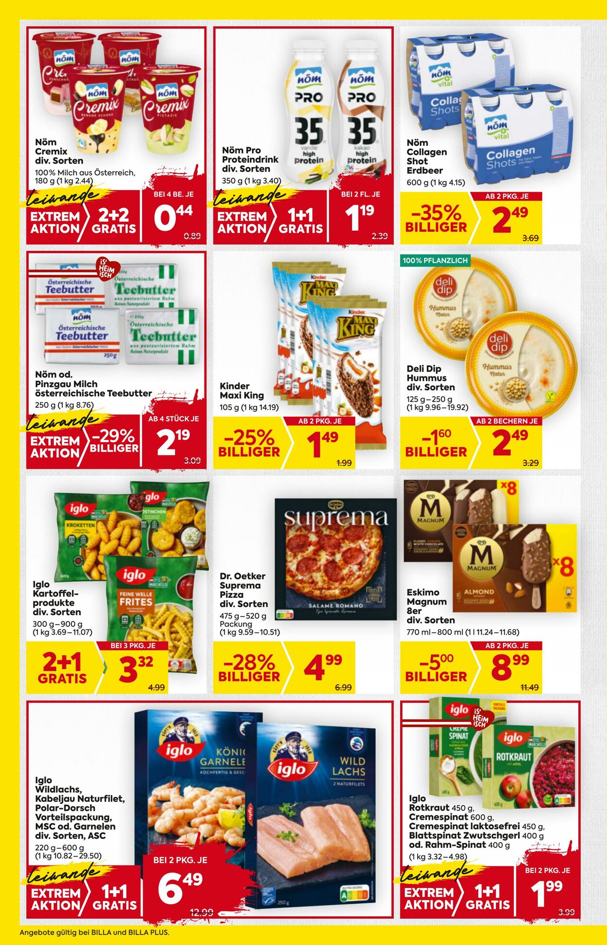 Prospekt Billa 02.10.2025 - 08.10.2025