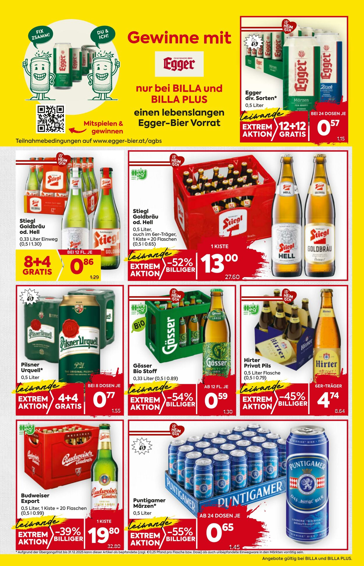 Prospekt Billa 02.10.2025 - 08.10.2025