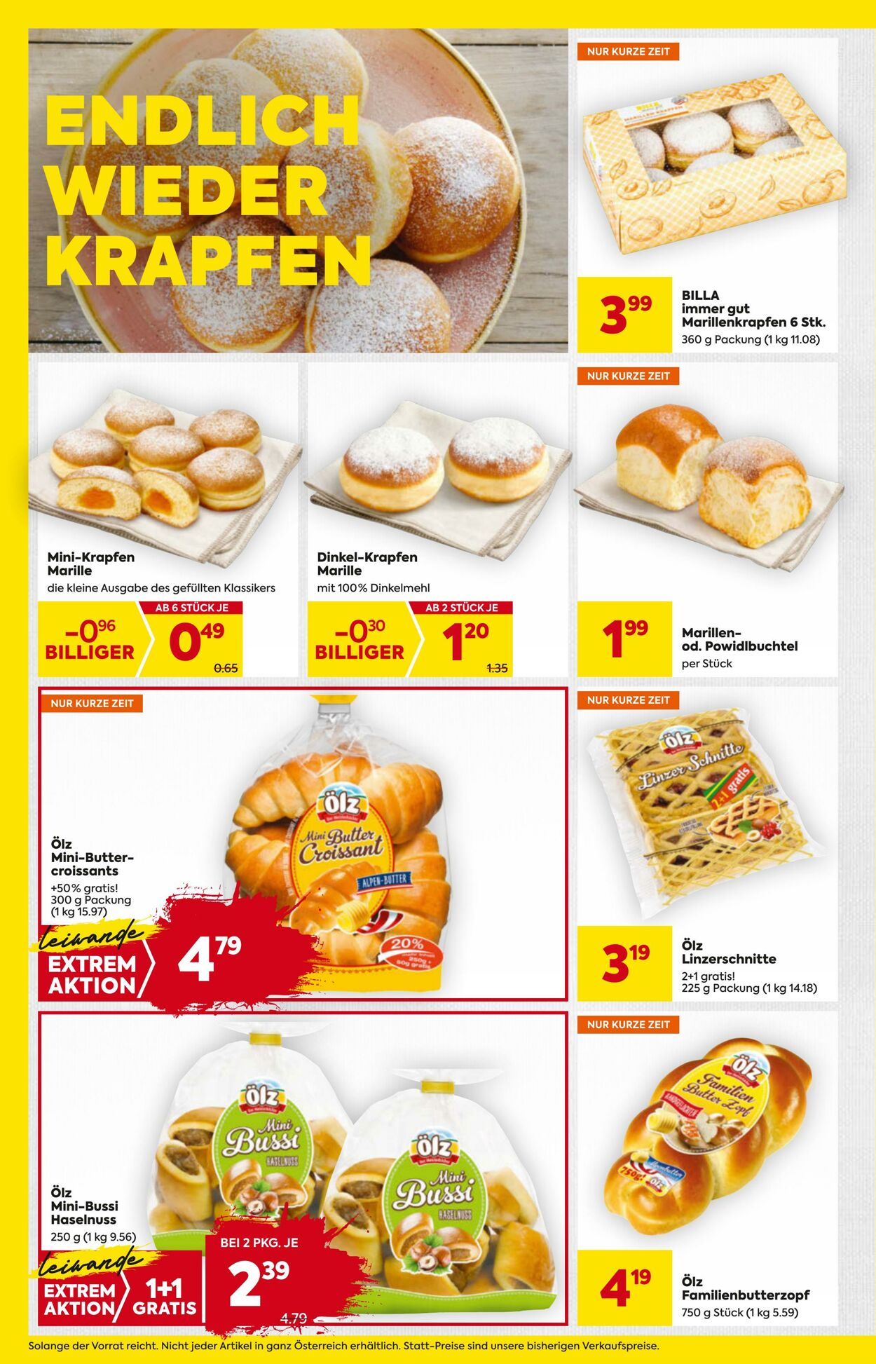 Prospekt Billa 02.10.2025 - 08.10.2025
