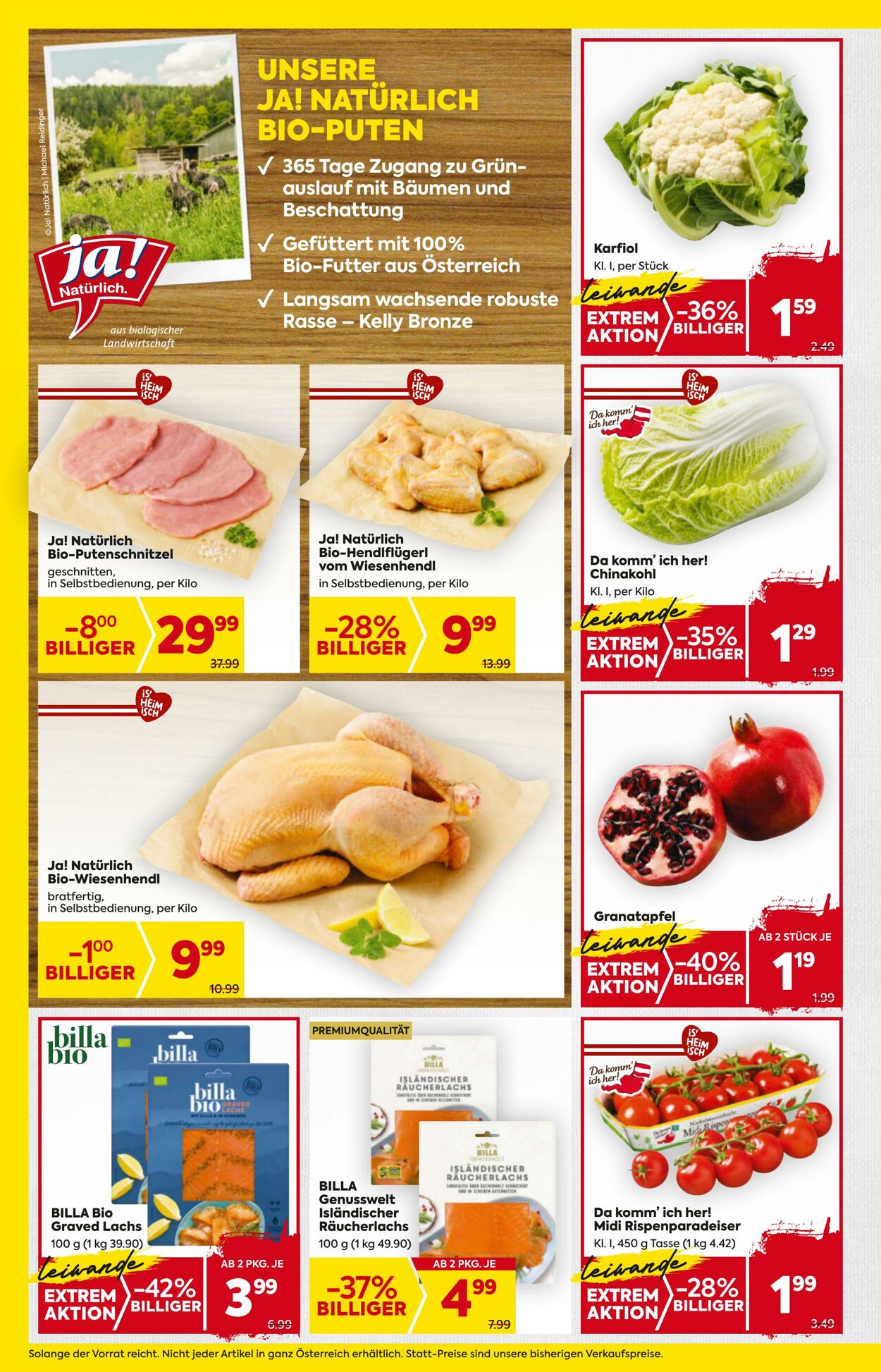 Prospekt Billa 02.10.2025 - 08.10.2025