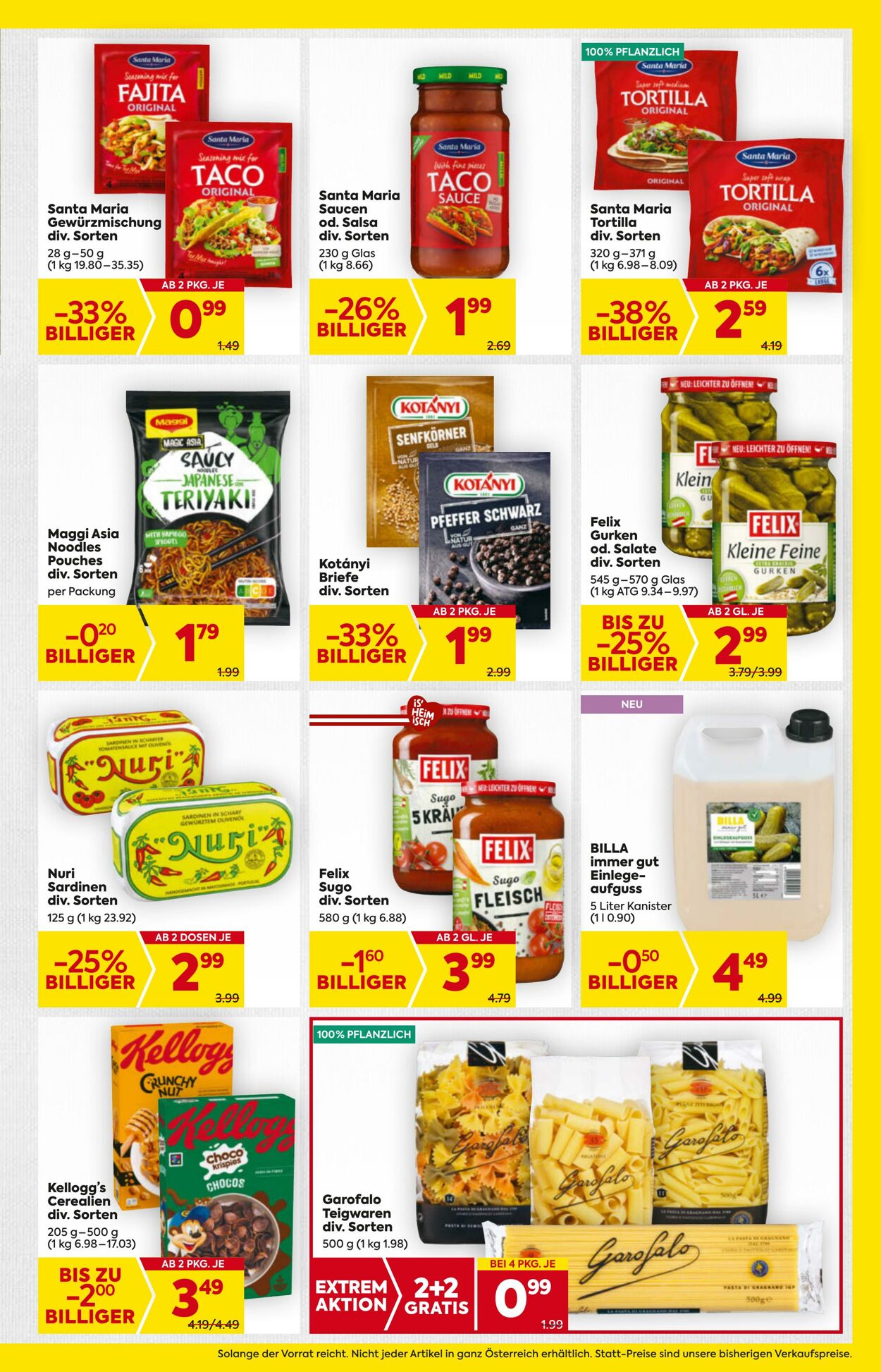 Prospekt Billa 17.07.2025 - 23.07.2025