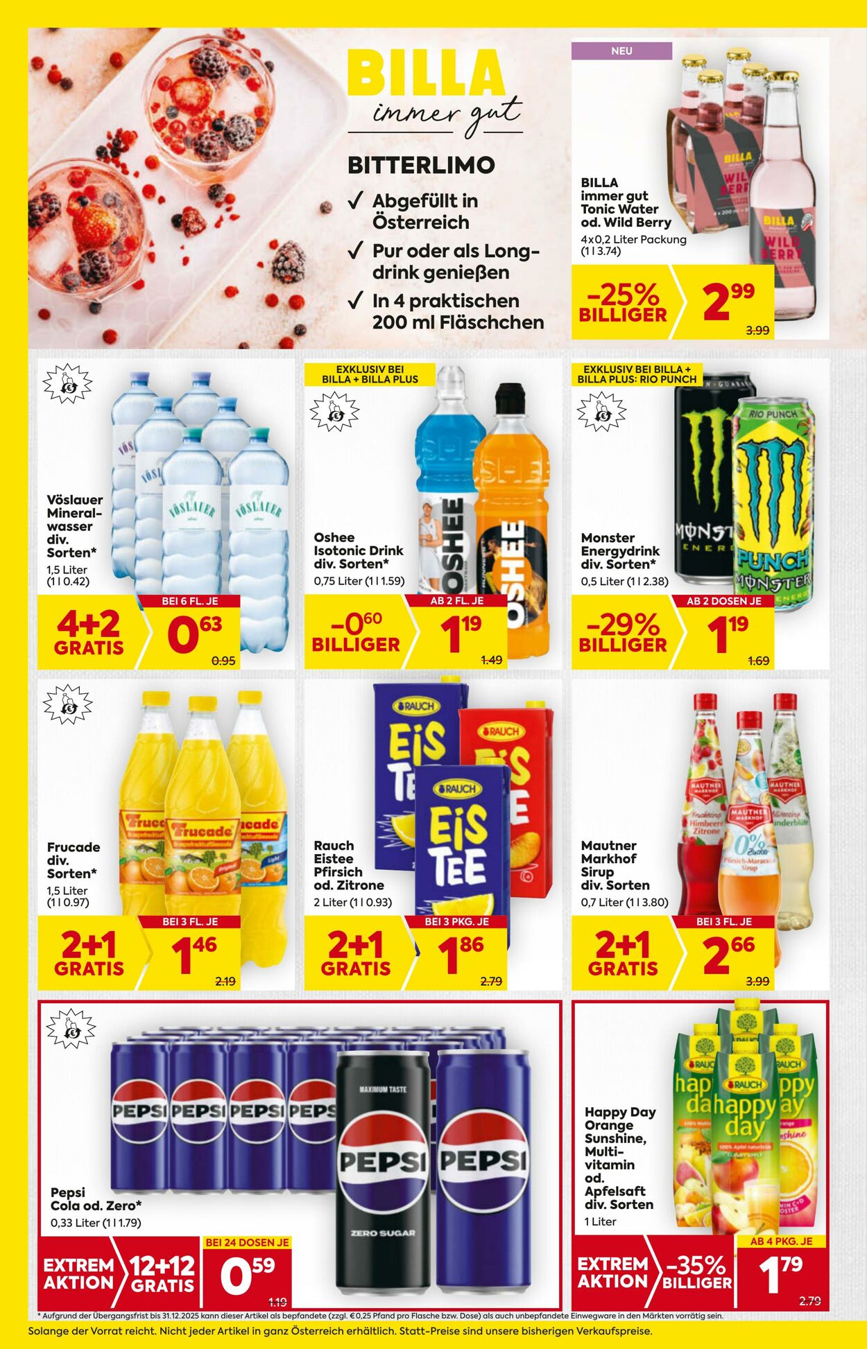 Prospekt Billa 17.07.2025 - 23.07.2025