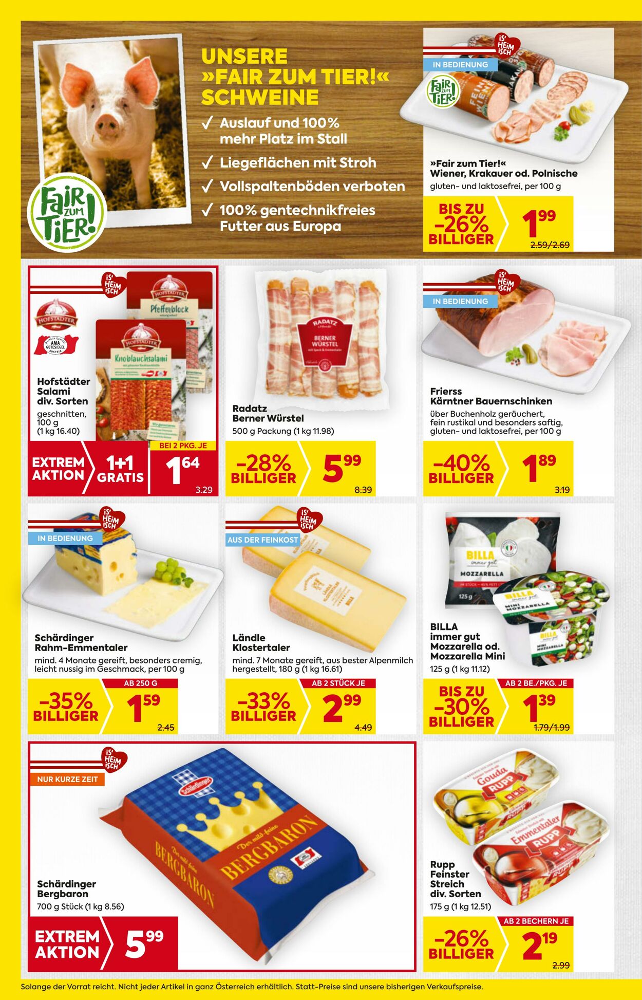 Prospekt Billa 17.07.2025 - 23.07.2025